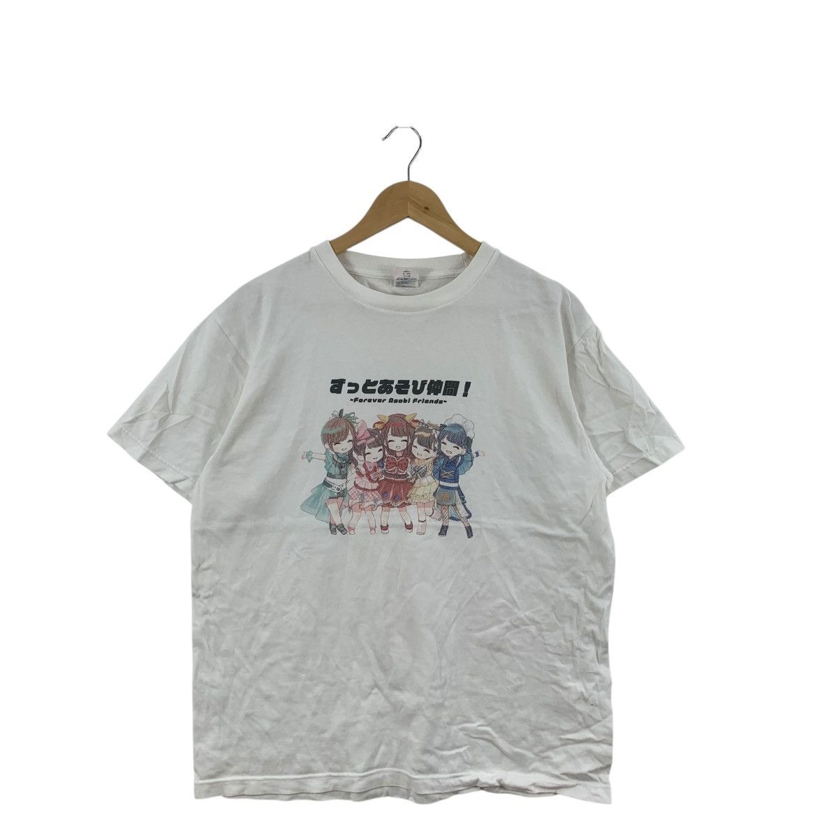 Anime ANIME FOREVER ASOBI FRIENDS Vocaloid Idol Tee Shirt Top Size US L / EU 52-54 / 3 - 4 Thumbnail