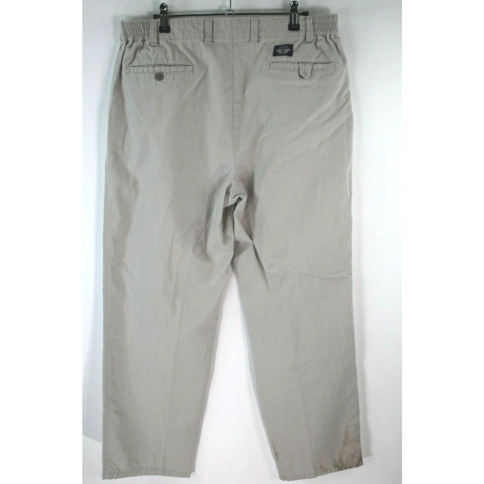Dockers Dockers Pant Size 36X30 Beige Regular Pleated Front Formal Dress Mens Size US 34 / EU 50 - 2 Thumbnail