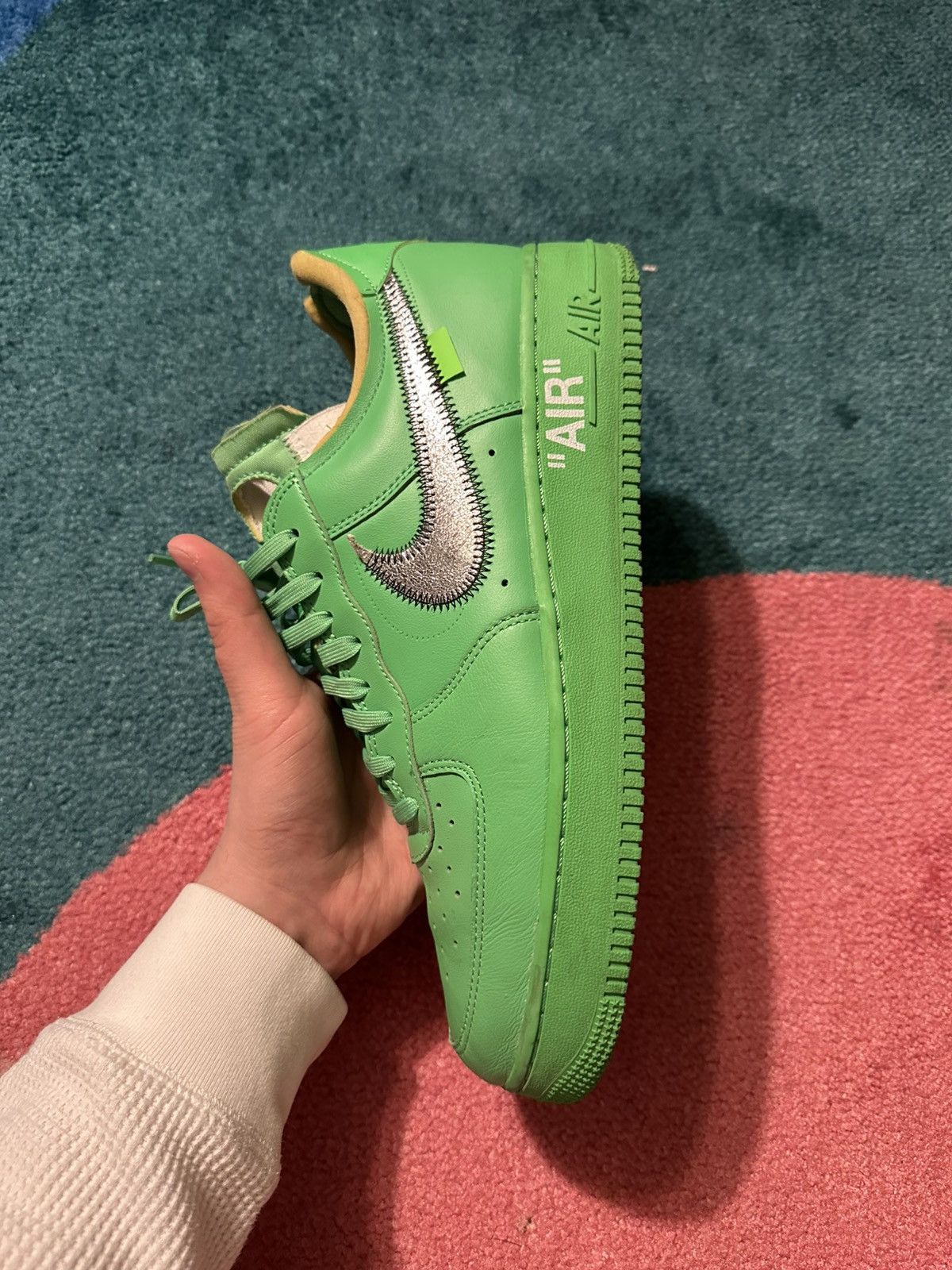 Nike × Off-White Off White x Nike Air Force 1 Low ‘Brooklyn’ Size US 11 / EU 44 - 16 Thumbnail