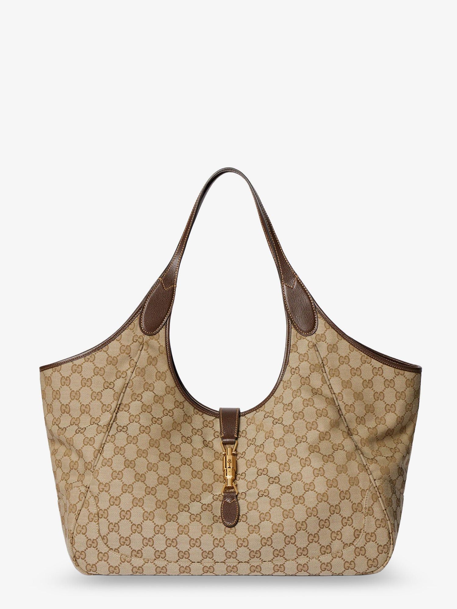 Gucci Mercato Gg Fabric Shopping Bag Size ONE SIZE - 1 Thumbnail