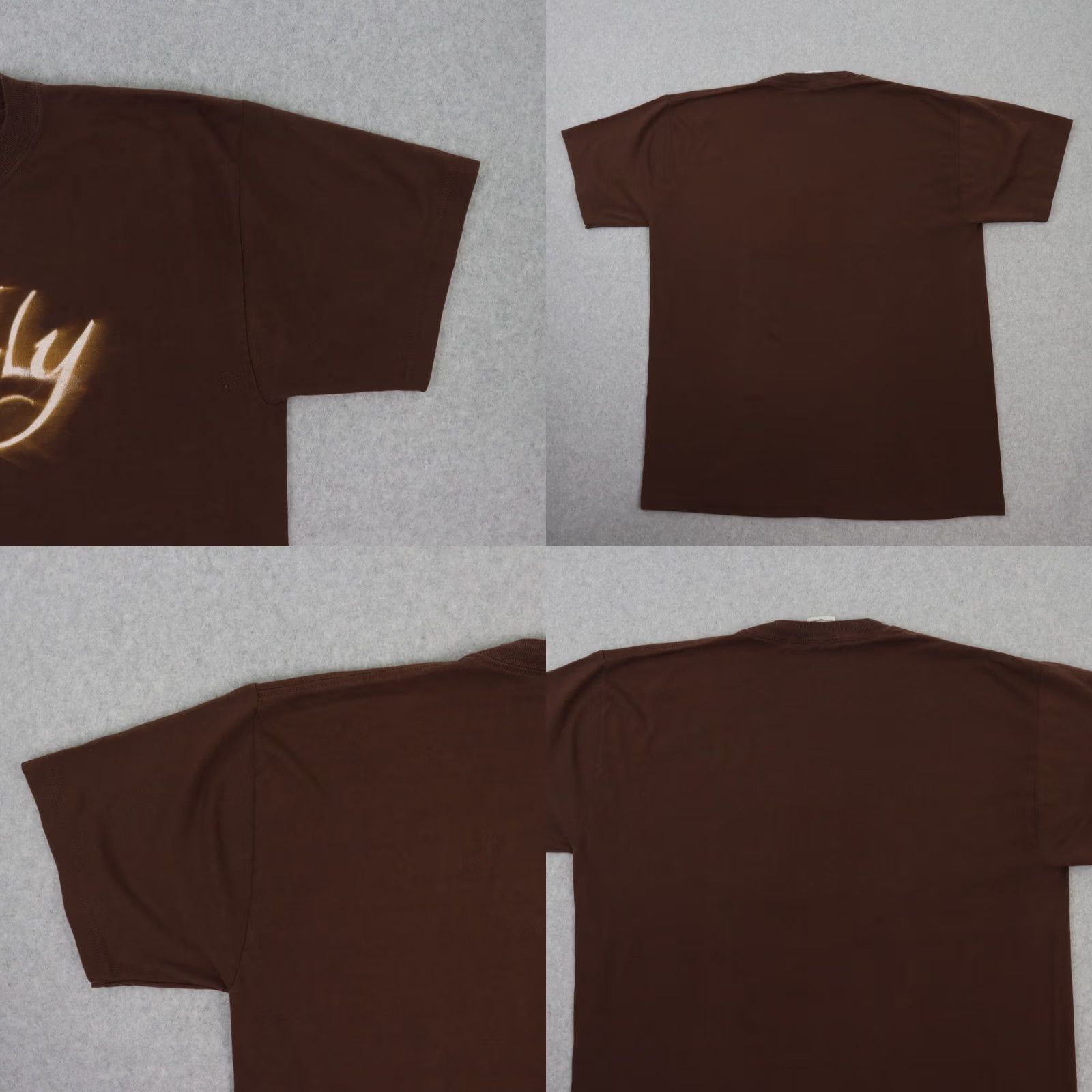 Jerzees Firefly TV Show Serenity Mens LARGE IN Brown T-Shirt RARE Size US L / EU 52-54 / 3 - 8 Thumbnail