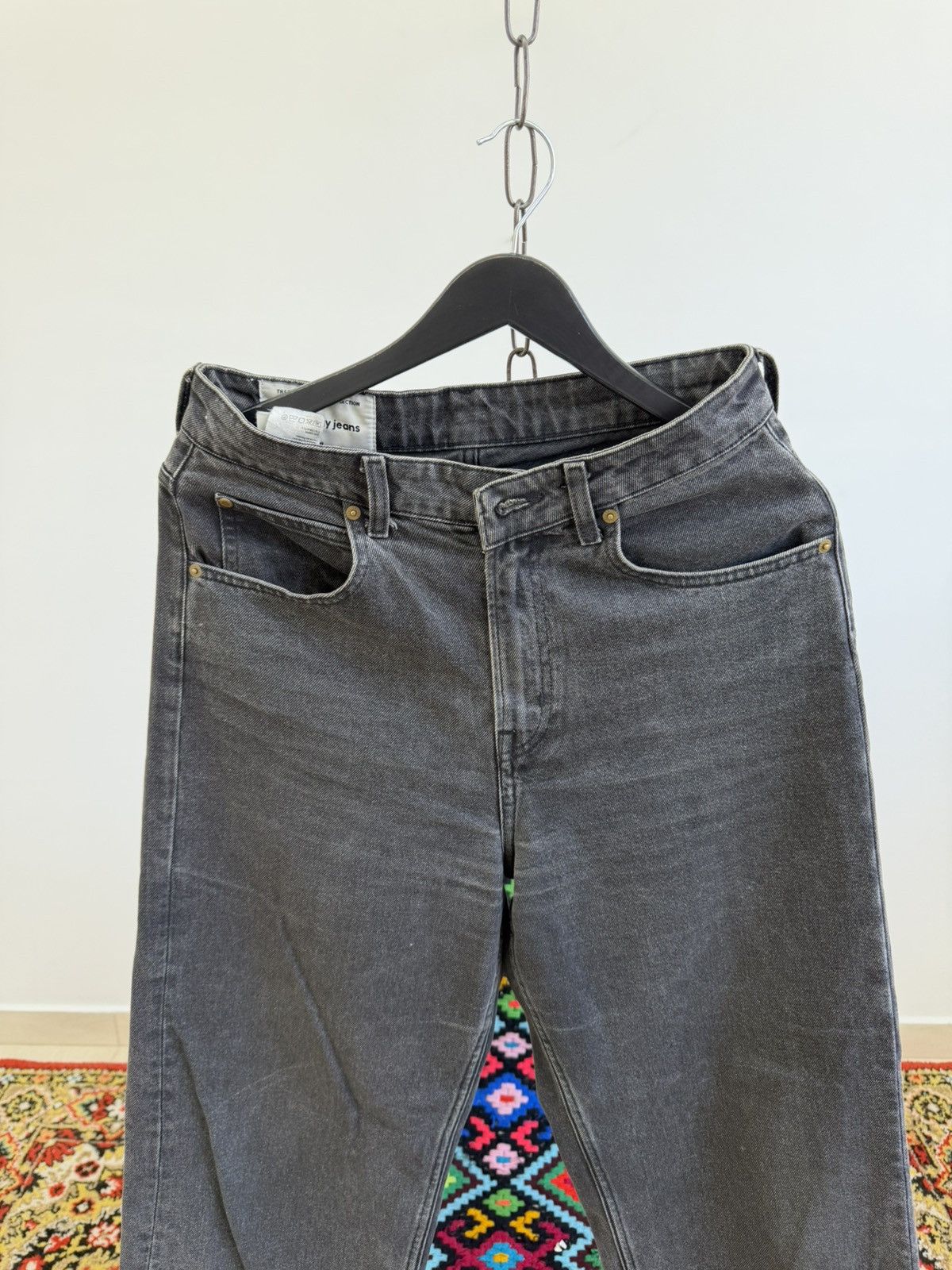 Hedi Slimane Vintage Hedi Slimane Style Washed Selvedge Jeans Denim Size US 32 / EU 48 - 6 Thumbnail