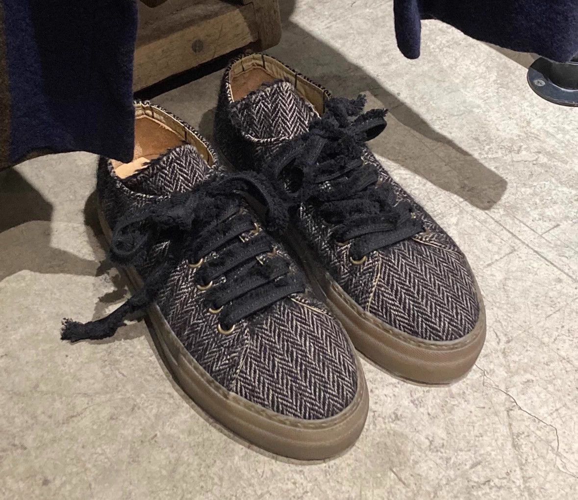 Uma Wang Uma Wang men's wool blend canvas low top 41,42 artsy Size US 8 / EU 41 - 2 Thumbnail