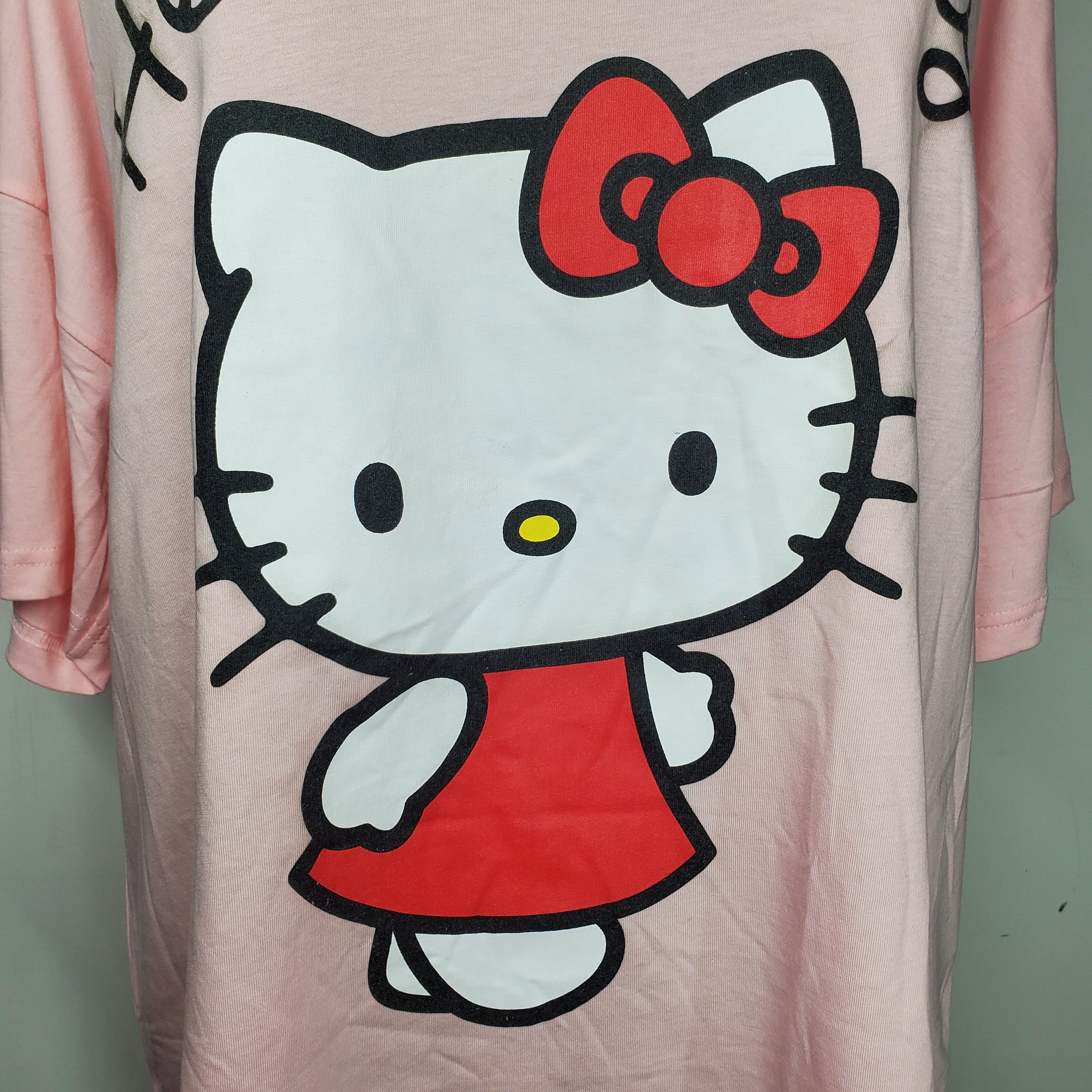 Other Hello Kitty Size L NEW T-Shirt Genuine Sanrio Light Pink Size L / US 10 / IT 46 - 5 Thumbnail