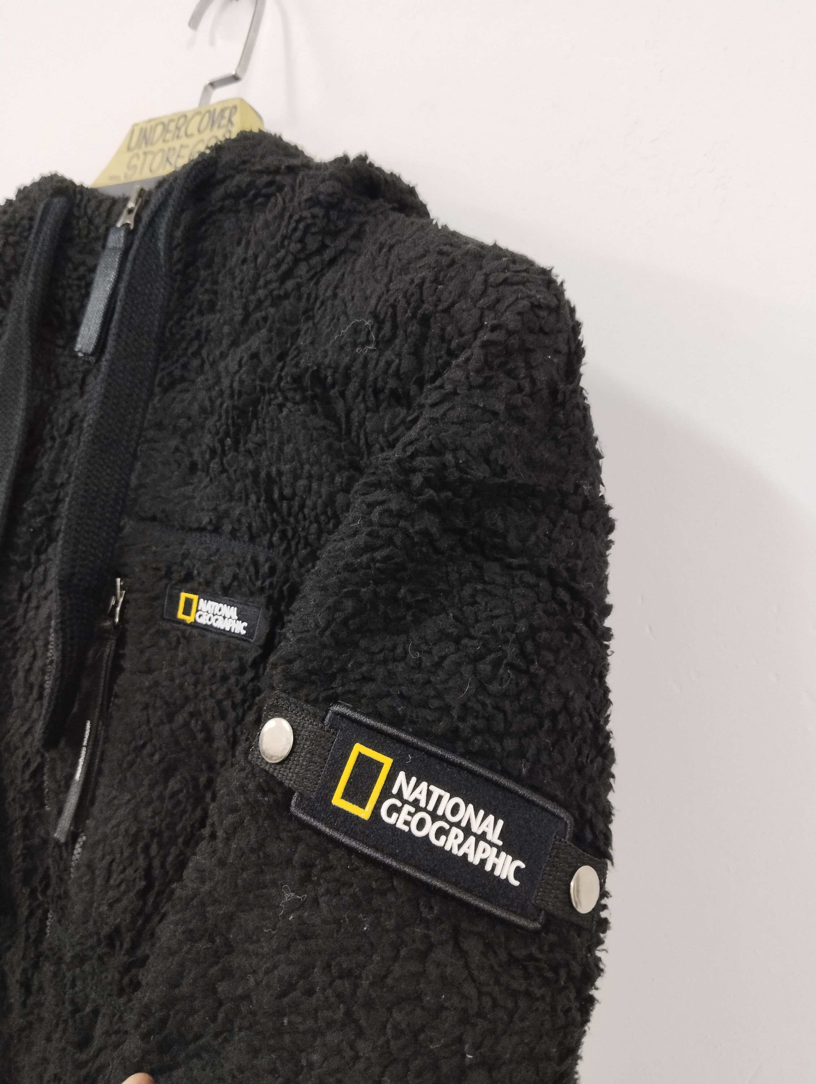Vintage Best Offer🔥VINTAGE NATIONAL GEOGRAPHIC SHERPA HOODIE JACKET Size US L / EU 52-54 / 3 - 5 Thumbnail