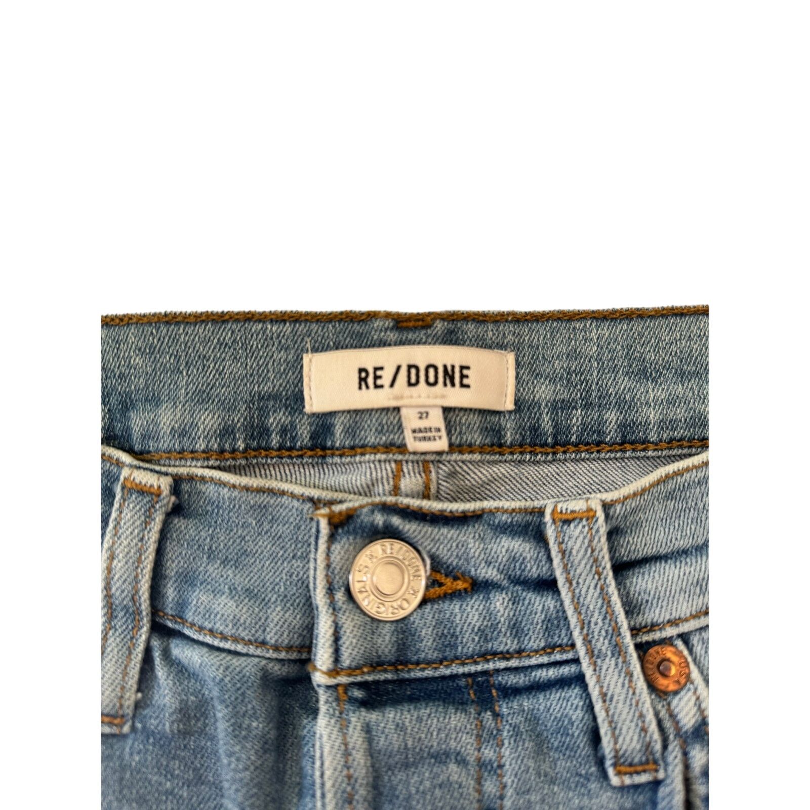 RE/DONE RE/DONE 90’s High Rise Jeans Size 27 Size 27" / US 4 / IT 40 - 3 Thumbnail