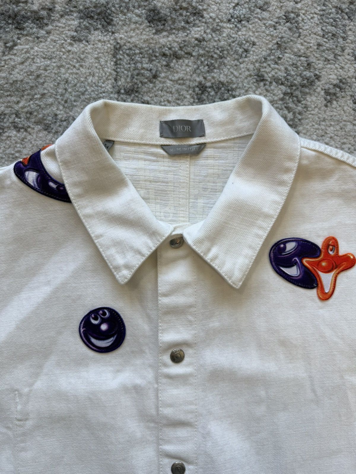 Dior Dior Oblique Kenny Scharf White Jacket Size US L / EU 52-54 / 3 - 3 Thumbnail