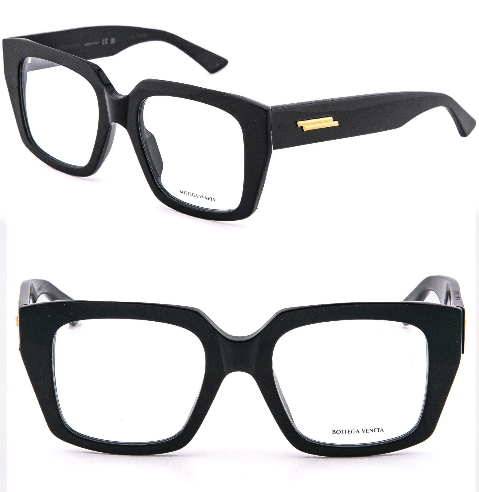 Bottega Veneta BOTTEGA VENETA MITRE 1409 BV1409O Optical Eyeglasses 001 Size ONE SIZE - 1 Thumbnail