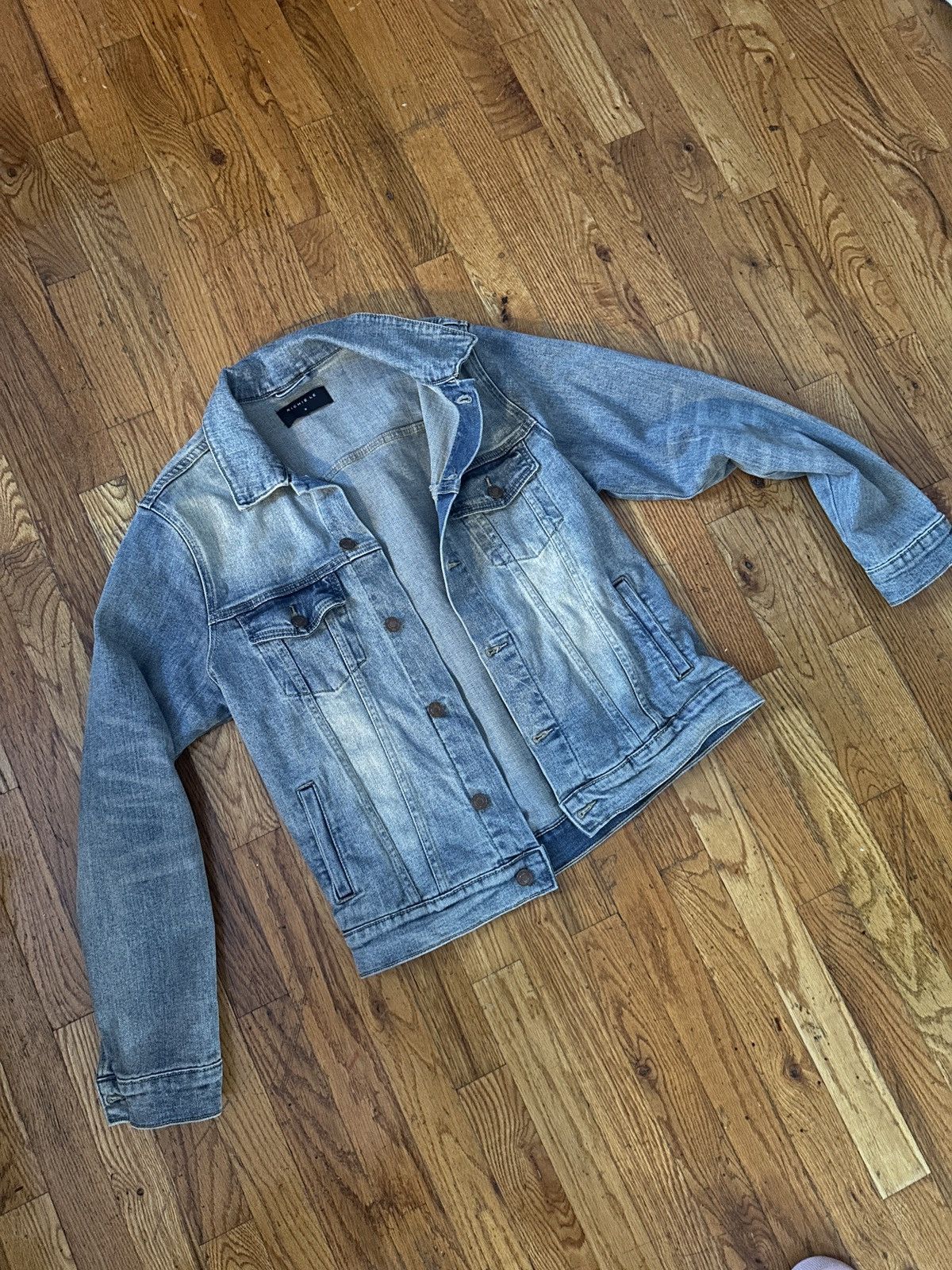 Richie Le Collection Richie Le Collection Denim Trucker Jacket Size US M / EU 48-50 / 2 - 1 Thumbnail
