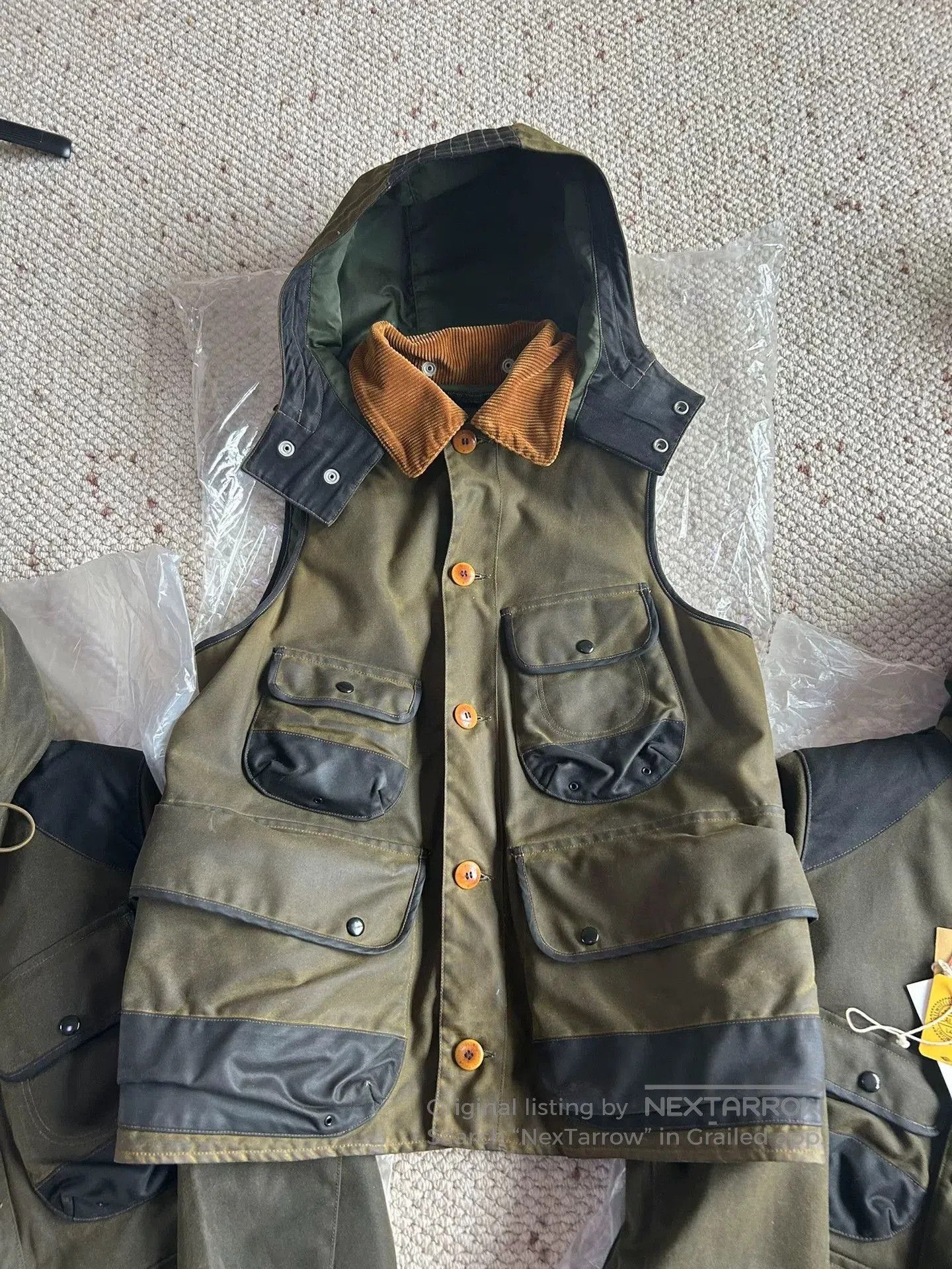 Freewheelers freewheelers redwood vest with waterproof coating. Size US L / EU 52-54 / 3 - 1 Thumbnail