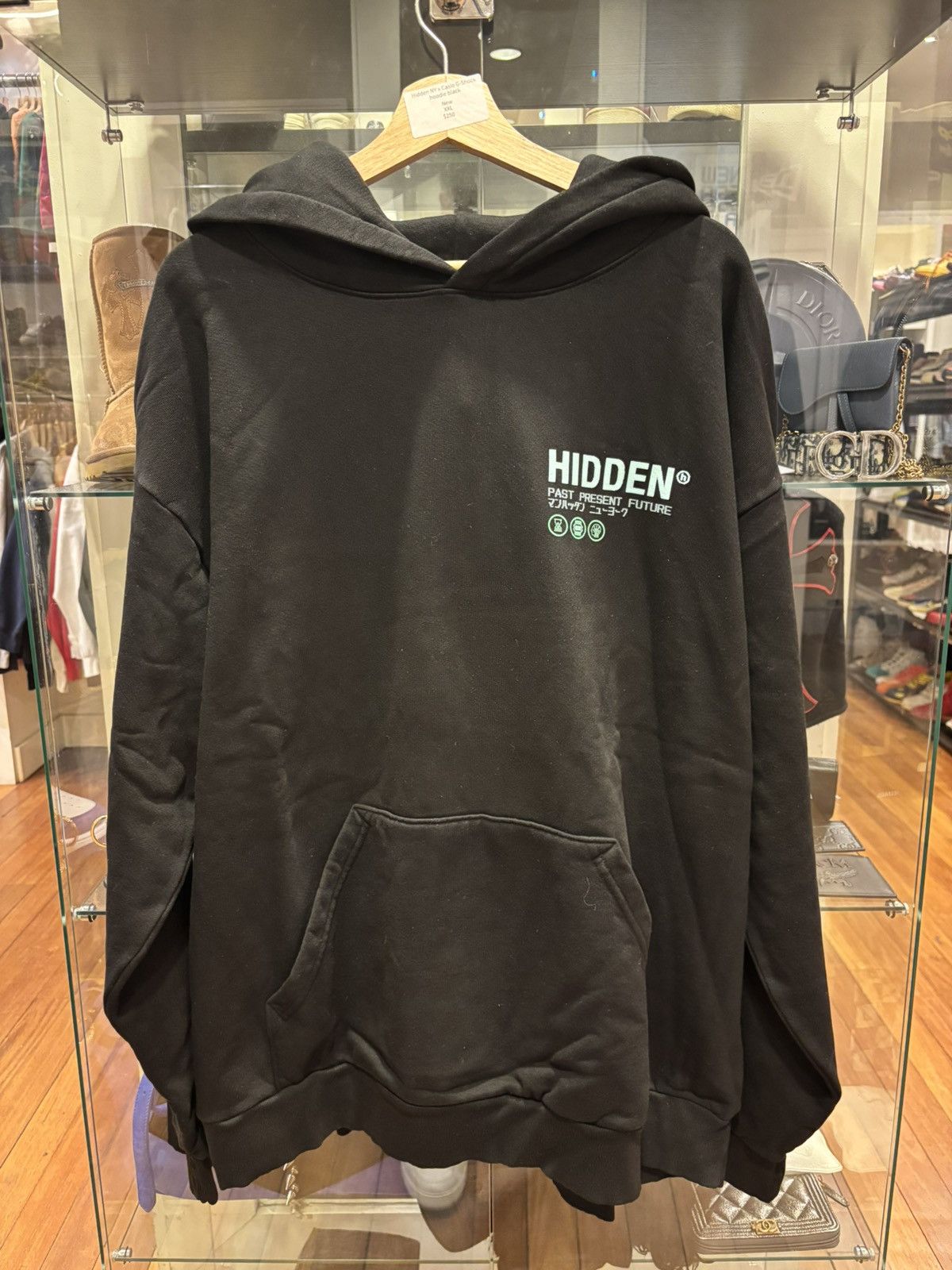 HIDDEN Hidden NY Casio G-Shock Hooded Sweatshirt Size US XXL / EU 58 / 5 - 1 Thumbnail