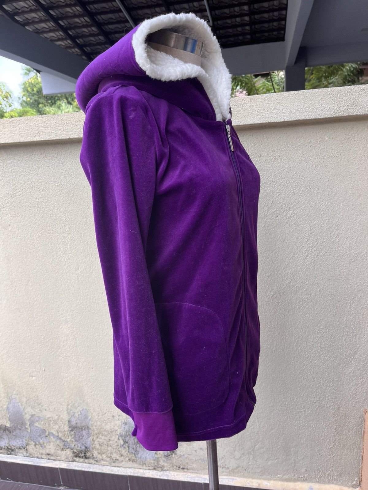 Courreges Aw10 courreges sport furure purple hoodie Size S / US 4 / IT 40 - 5 Thumbnail