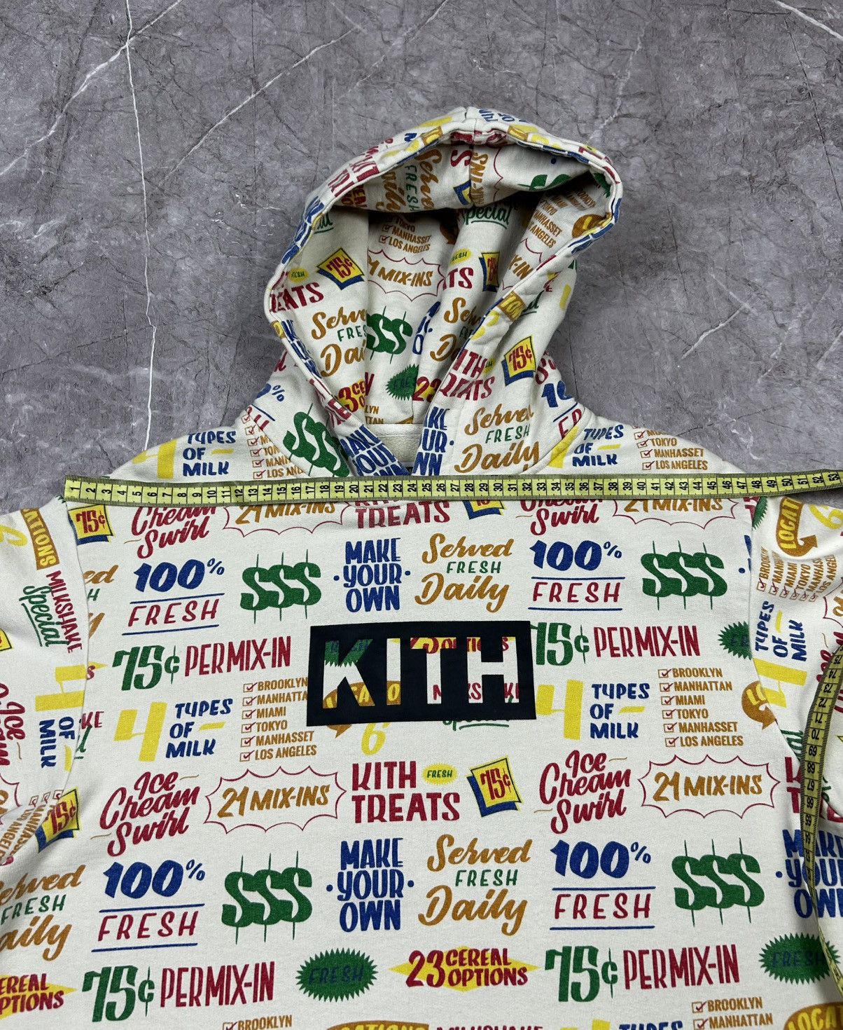 Kith Kith Printed crew neck hoodie Size US S / EU 44-46 / 1 - 9 Thumbnail