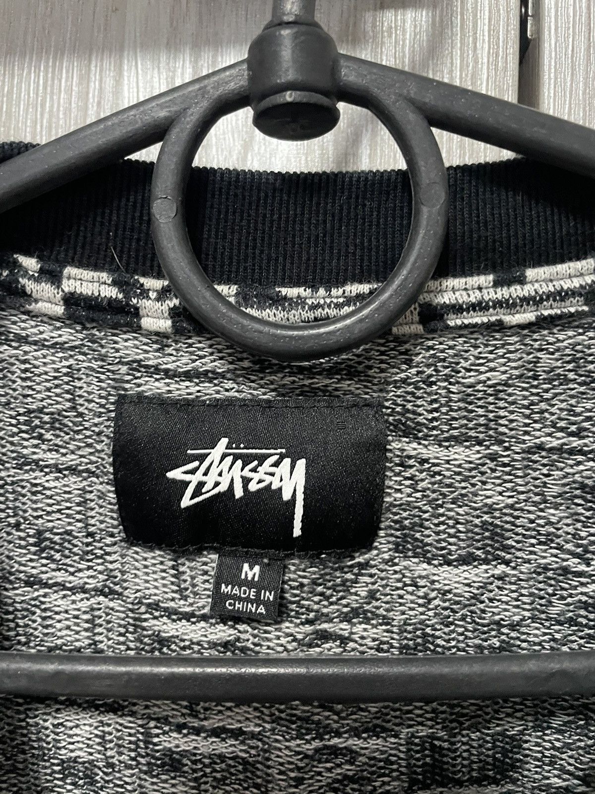 Stussy Rare Stussy Jacquard Check Crew Tee Streetwear T Shirt Y2K Size US M / EU 48-50 / 2 - 11 Thumbnail