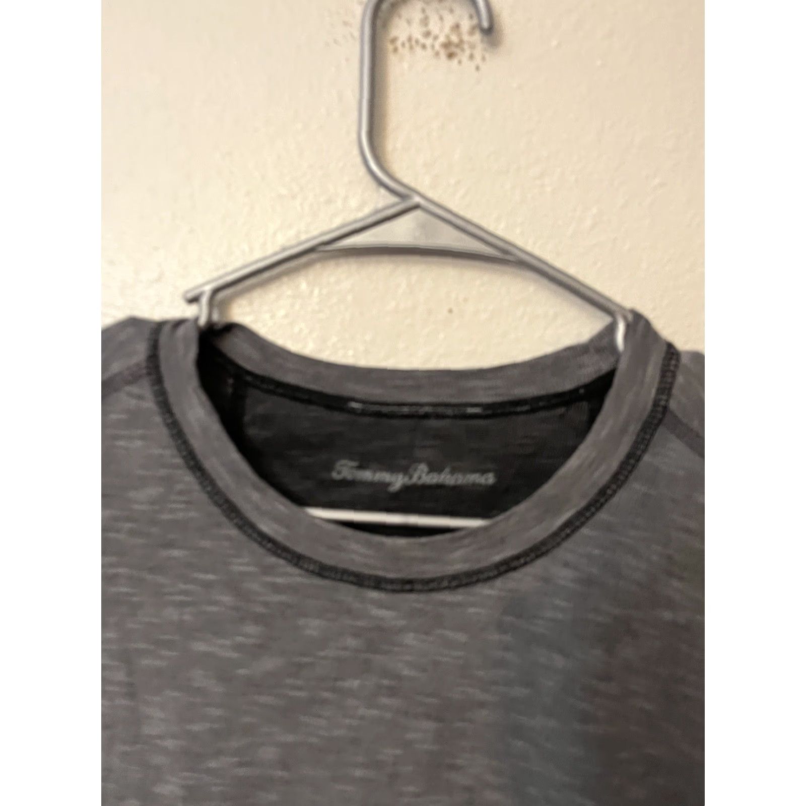 Tommy Bahama Tommy Bahama Mens XL Gray Long Sleeve Thermal Shirt Crew Neck Knit Base Layer T-Shirt Size US XL / EU 56 / 4 - 3 Thumbnail