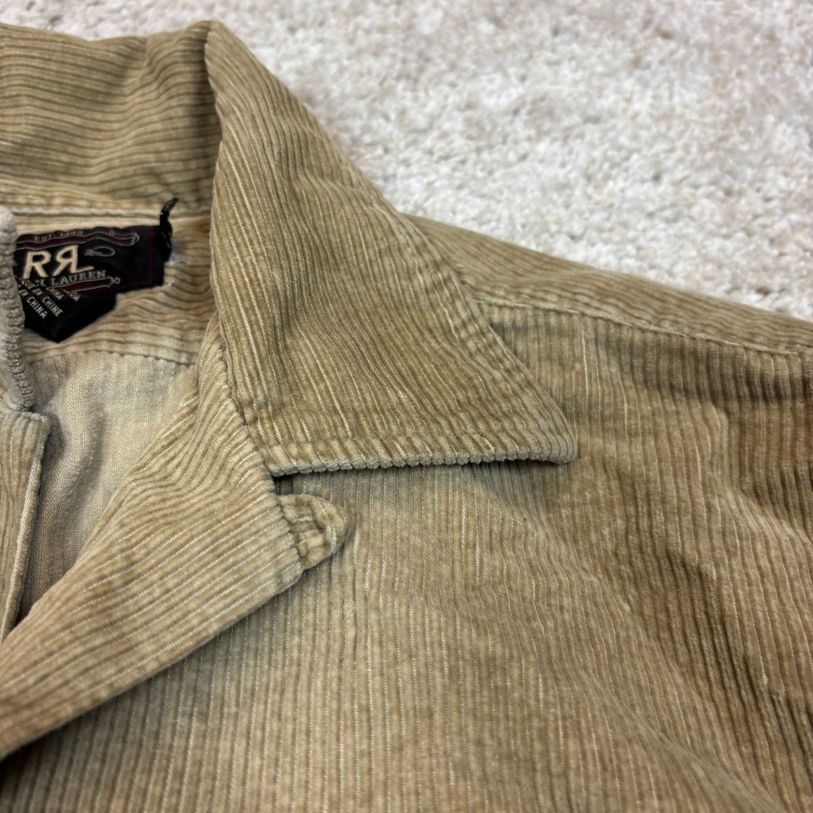 RRL Ralph Lauren RRL Double RL Corduroy Button Up Shirt Men's XS Americana Size US XS / EU 42 / 0 - 9 Thumbnail