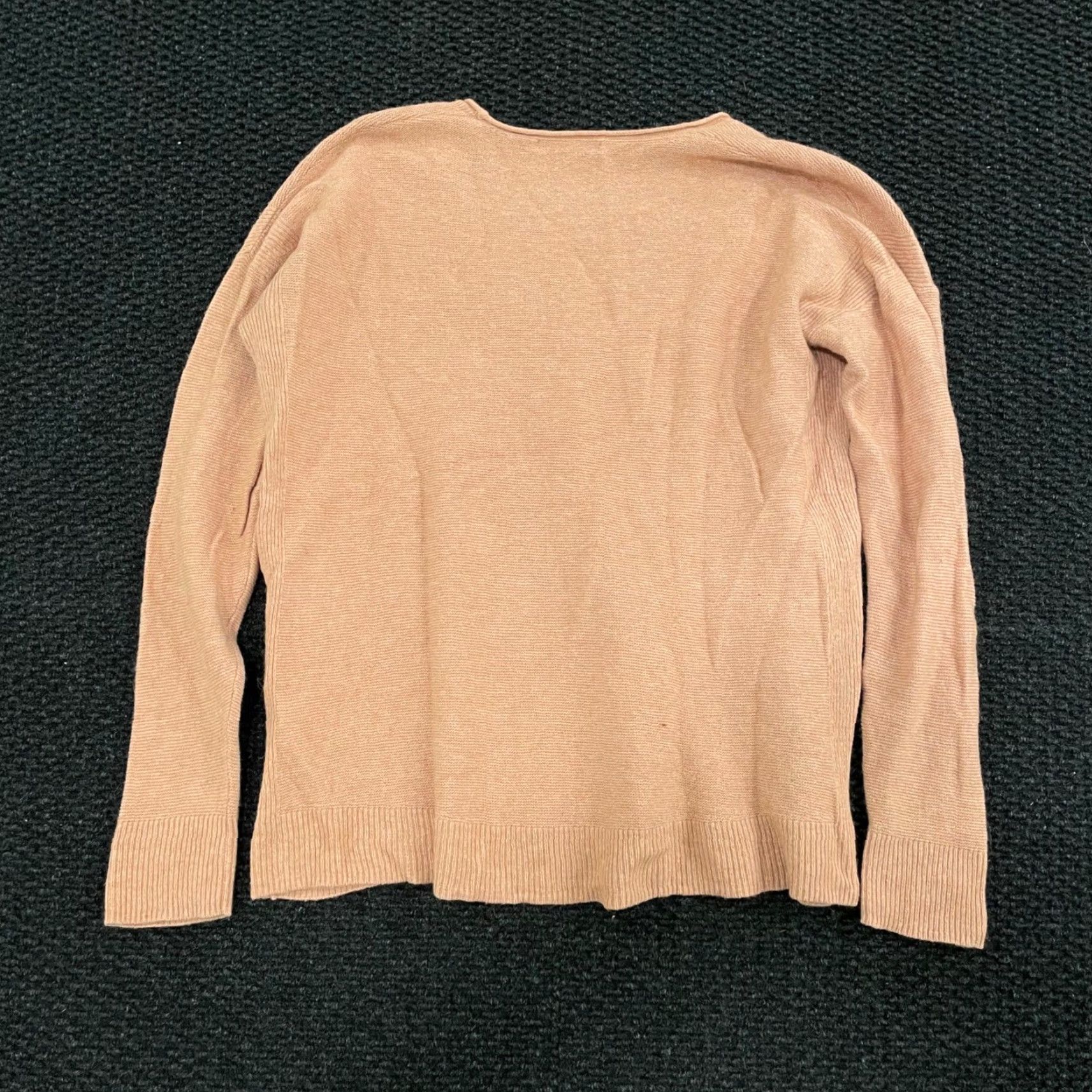 Madewell Madewell Women Pink Viscose Nylon Merino Wool Blend Knit Scoop Neck Sweater Dolman Long Sleeve Regular Size S Pullover Size S / US 4 / IT 40 - 3 Thumbnail
