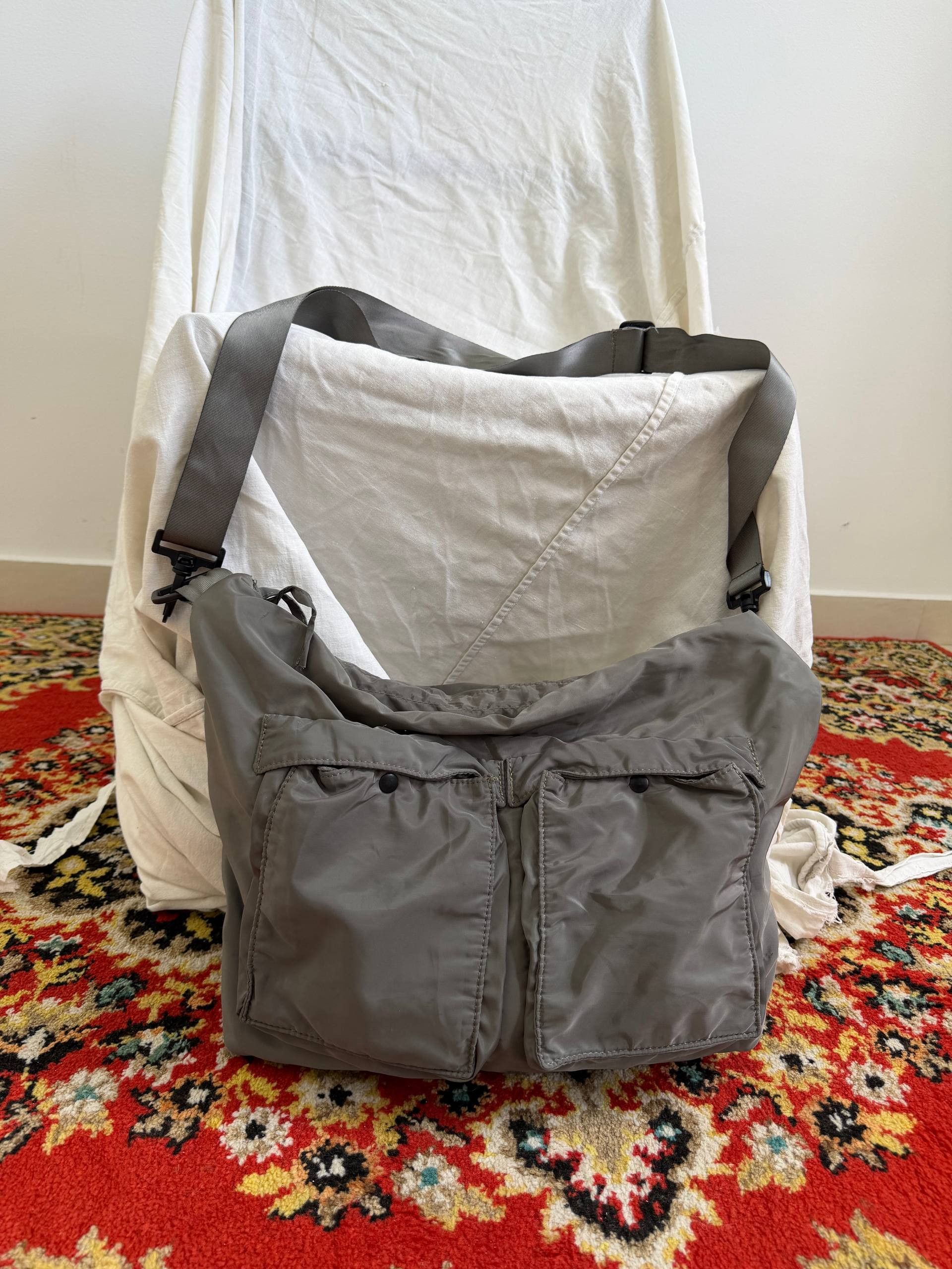 If Six Was Nine 90s Archive Army Diesel Style Avant-Garde Multipocket Bag Size ONE SIZE - 4 Thumbnail