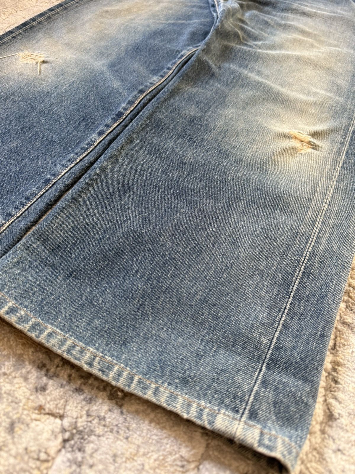 Edwin Edwin 505 Rare OG Type 1 Selvedge Baggy Jeans Size US 32 / EU 48 - 10 Thumbnail