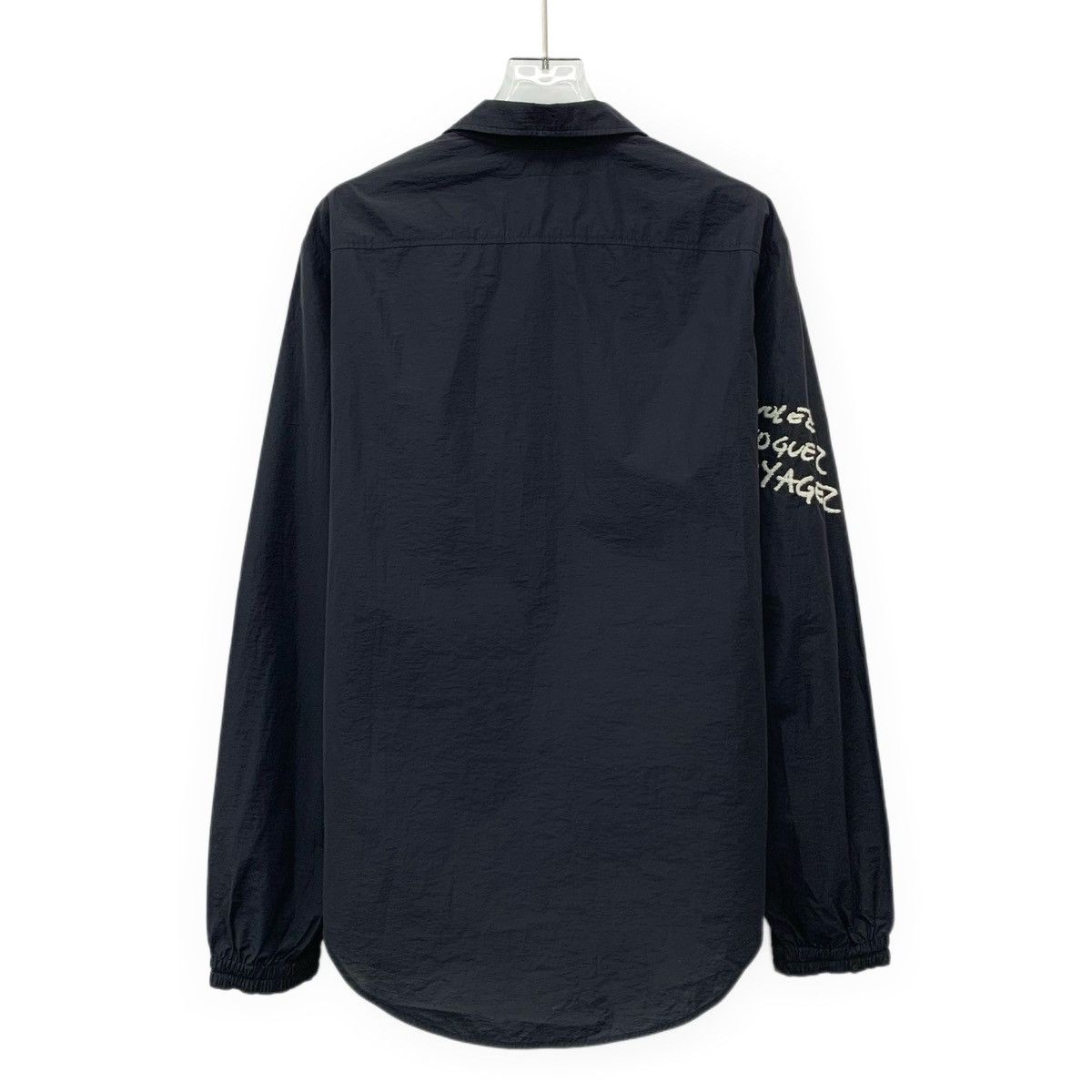 Louis Vuitton Louis VVuitto Black Half-Zip Long Sleeve Shirt K26WX Size US XS / EU 42 / 0 - 2 Thumbnail