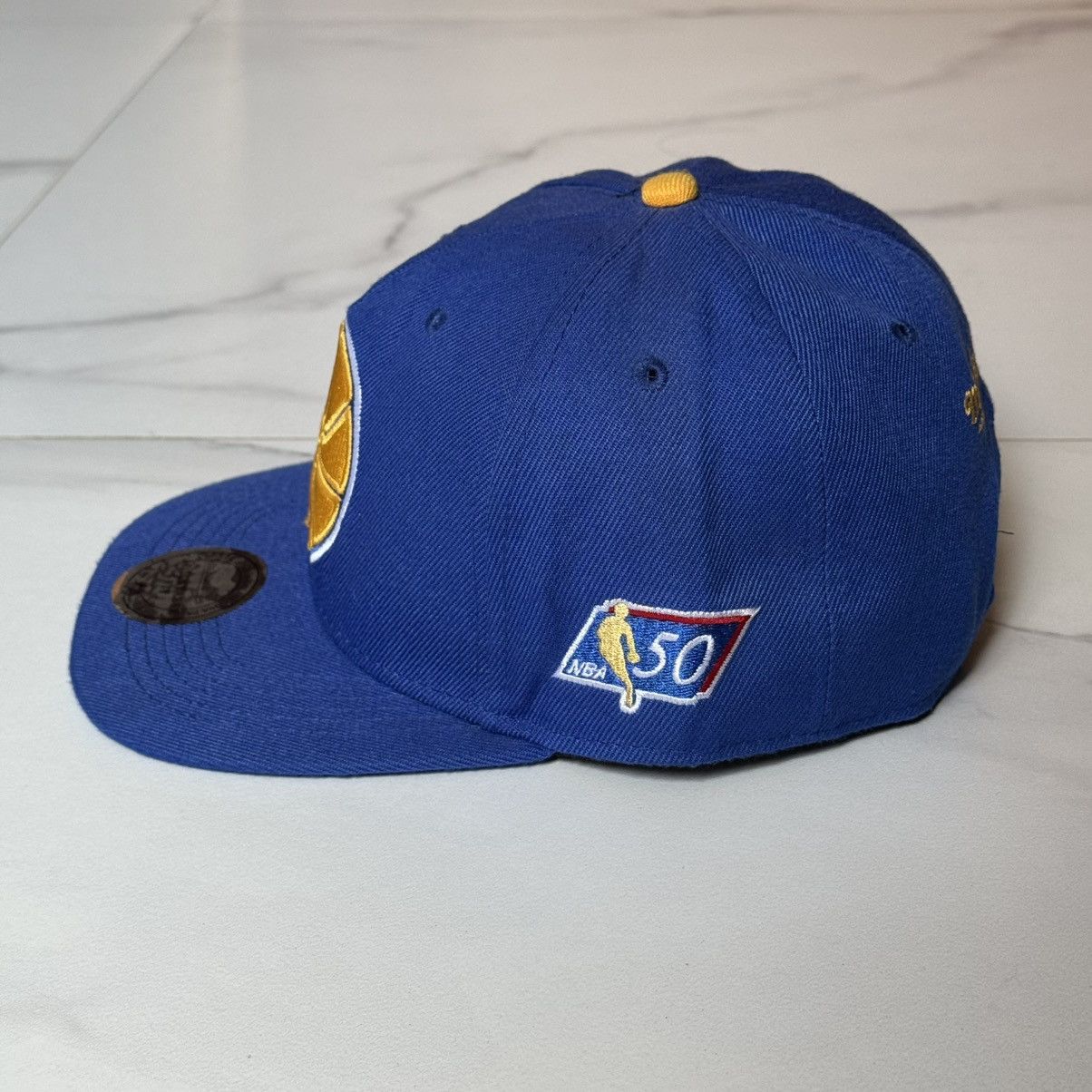 Mitchell & Ness Vintage GSW NBA50 Snapback Size ONE SIZE - 5 Thumbnail