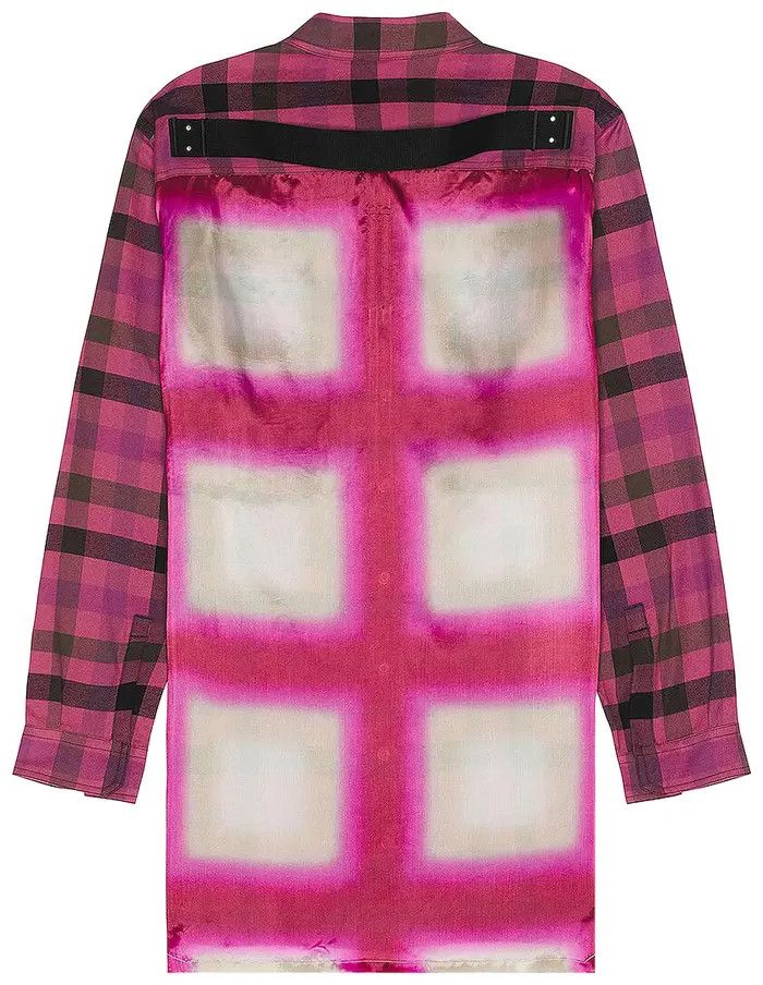 Rick Owens o1y0325 Checked Shirt in Multicolor Size US S / EU 44-46 / 1 - 2 Thumbnail