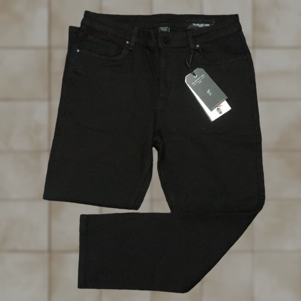 Vintage VINTAGE The Perfect Jean Jeans Men 34x28 Stealth Black Slim Pants 5-Pocket NWT Size US 34 / EU 50 - 1 Thumbnail