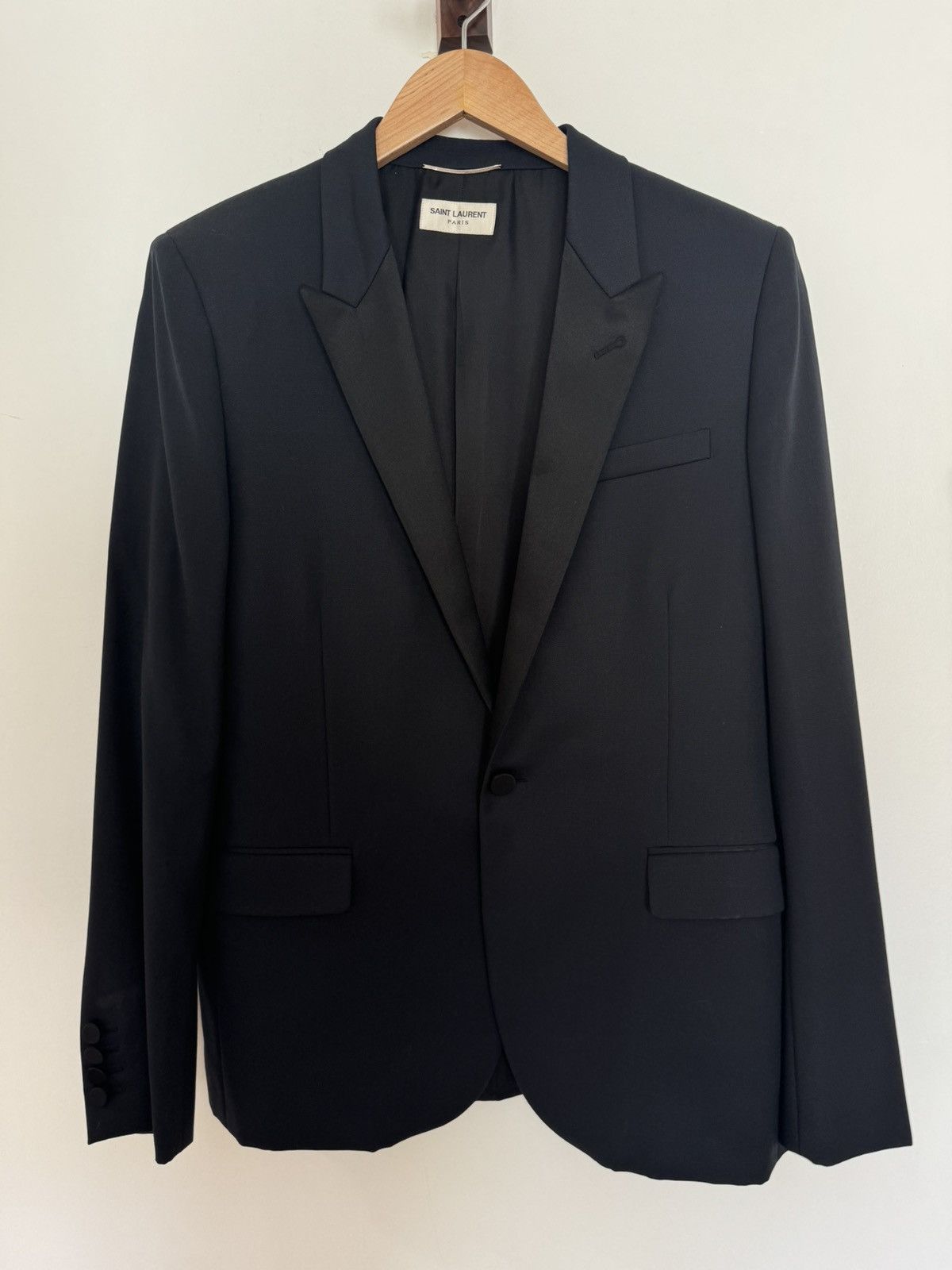 Saint Laurent Paris Peaked lapel le smoking Size 52R - 8 Thumbnail