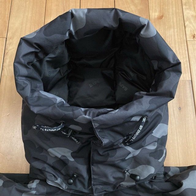Bape BAPE Black Camo Hoodie Puffer Down Jacket a bathing ape Size US M / EU 48-50 / 2 - 2 Thumbnail