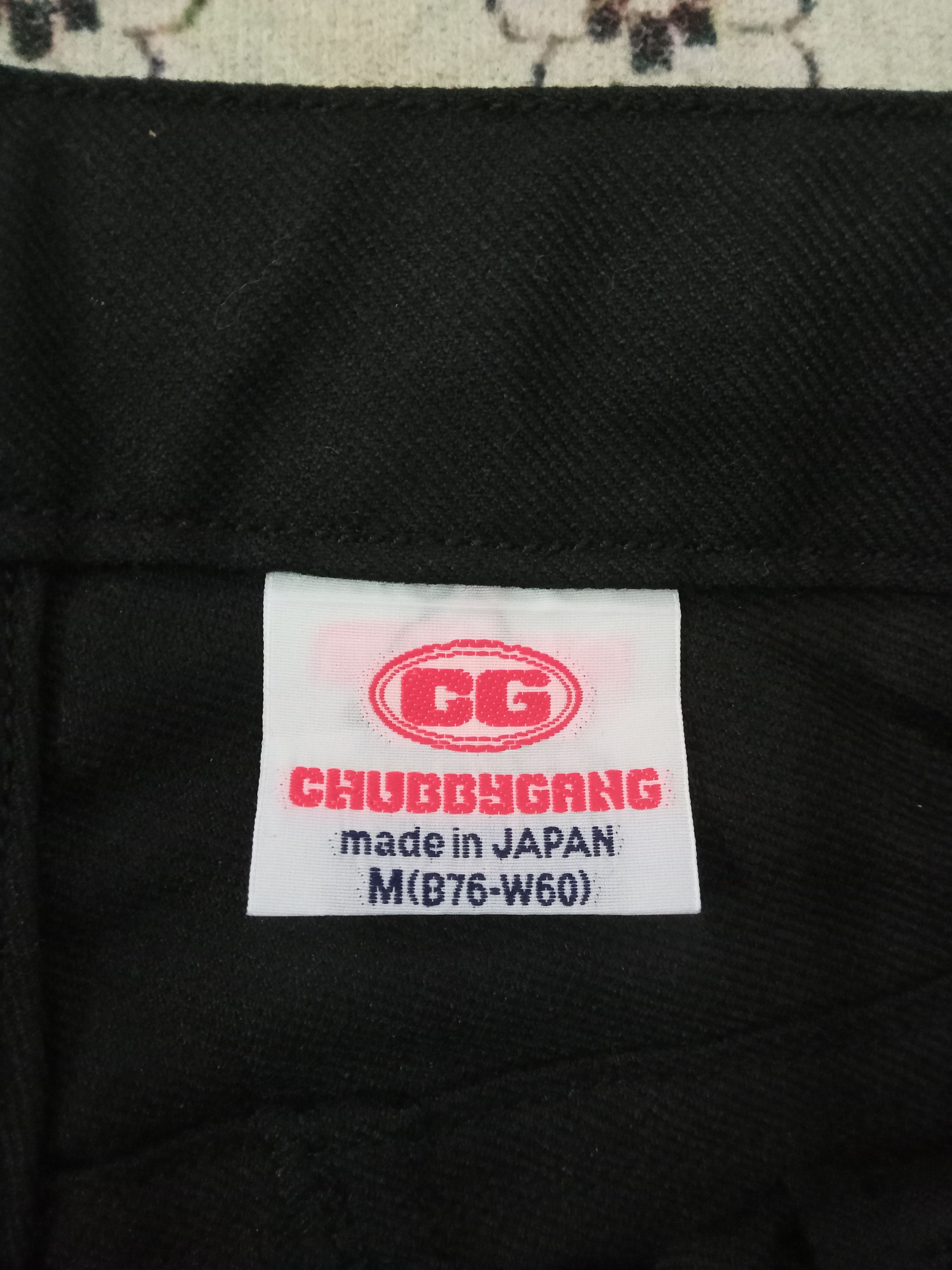 Japanese Brand CG Chubbygang Chubby Gang Bondage Punk Rare Pants Size 29" - 3 Thumbnail