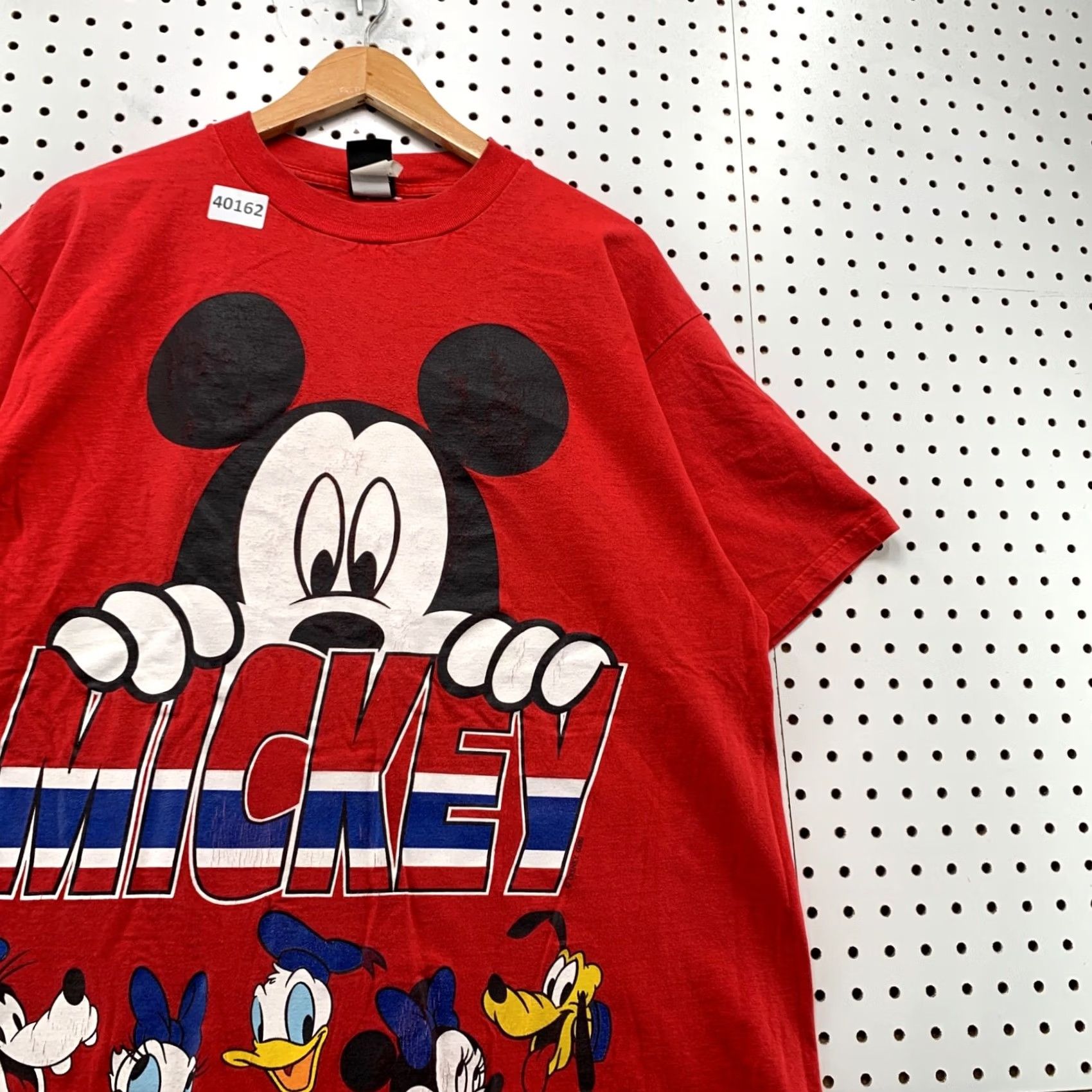 Mickey Unlimited VINTAGE Mickey Unlimited Shirt Mens Large Red 90s Cartoon Crew Neck Short Sleeve Jerry Leigh 22x30.5 Size US M / EU 48-50 / 2 - 7 Thumbnail