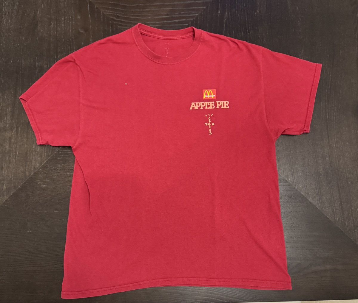 Travis Scott Travis Scott Mcdonald’s Apple Pie t-shirt Size US L / EU 52-54 / 3 - 1 Thumbnail