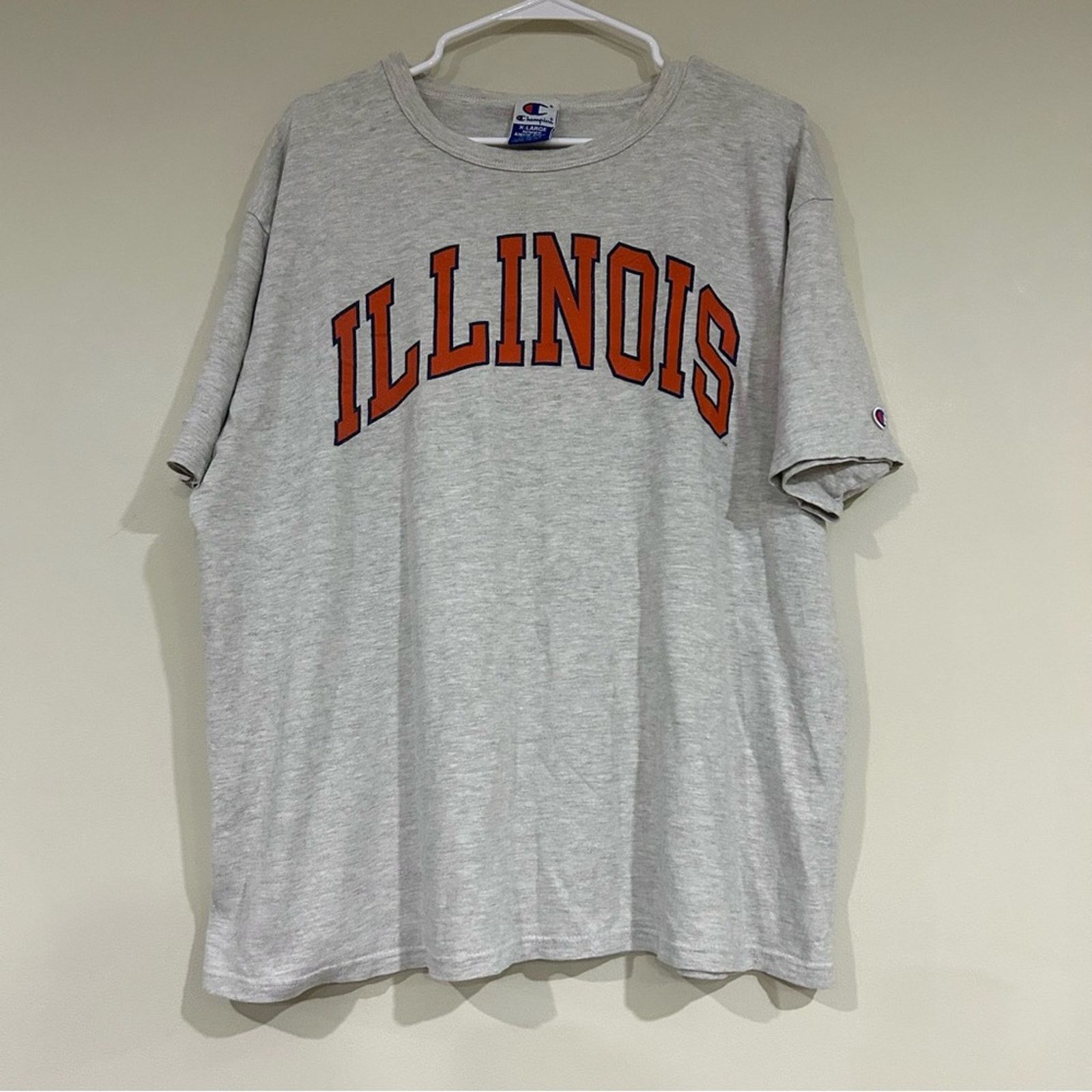Champion Vintage Champion Illinois Fighting Illini Shirt Size US XL / EU 56 / 4 - 1 Thumbnail