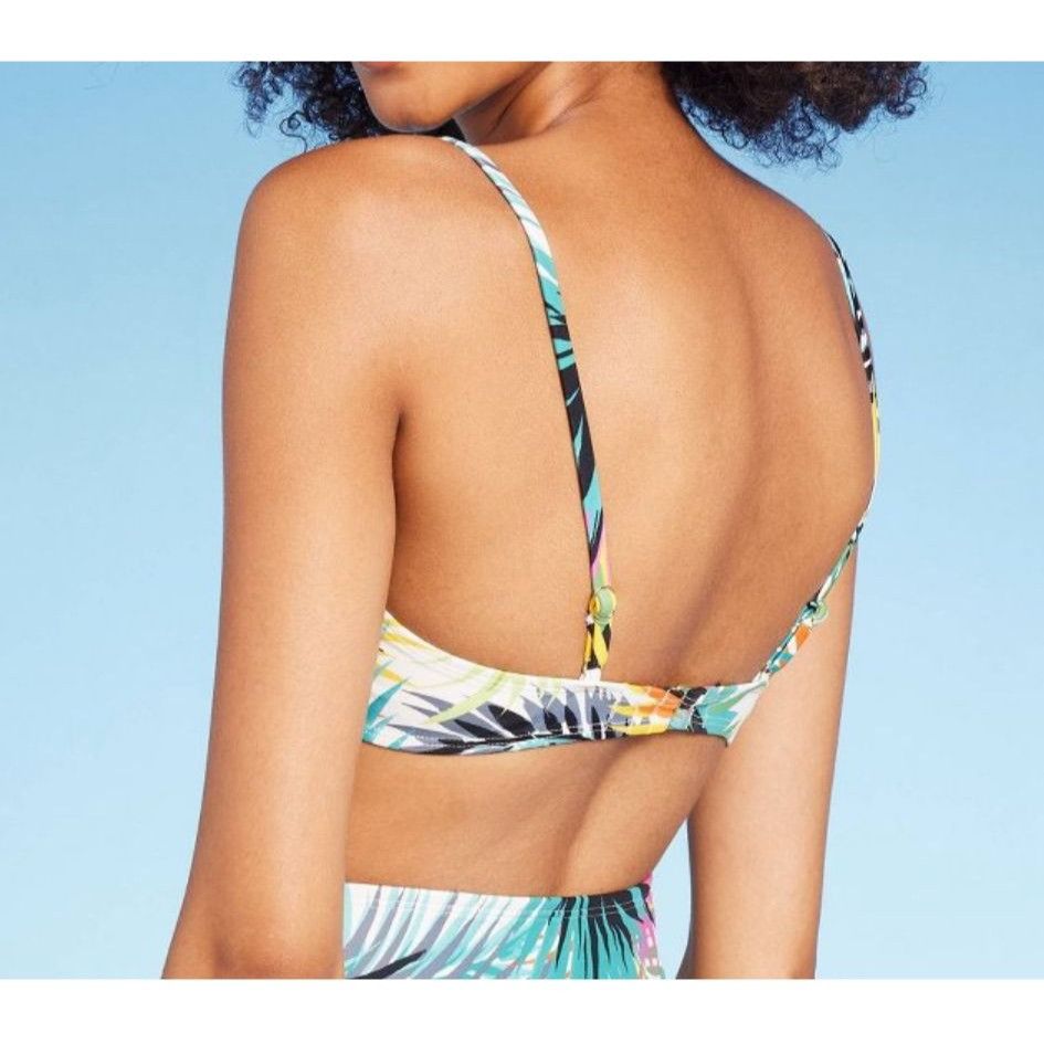Other Shade & Shore - Women's Tie-Front Underwire Bikini Top - Mul Size ONE SIZE - 2 Thumbnail