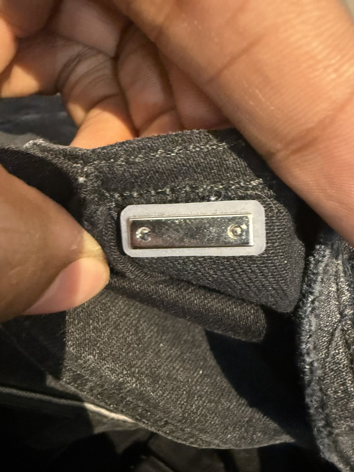Amiri Amiri Mx-1 Cracked Cyan Blue Patches Size US 38 / EU 54 - 4 Thumbnail