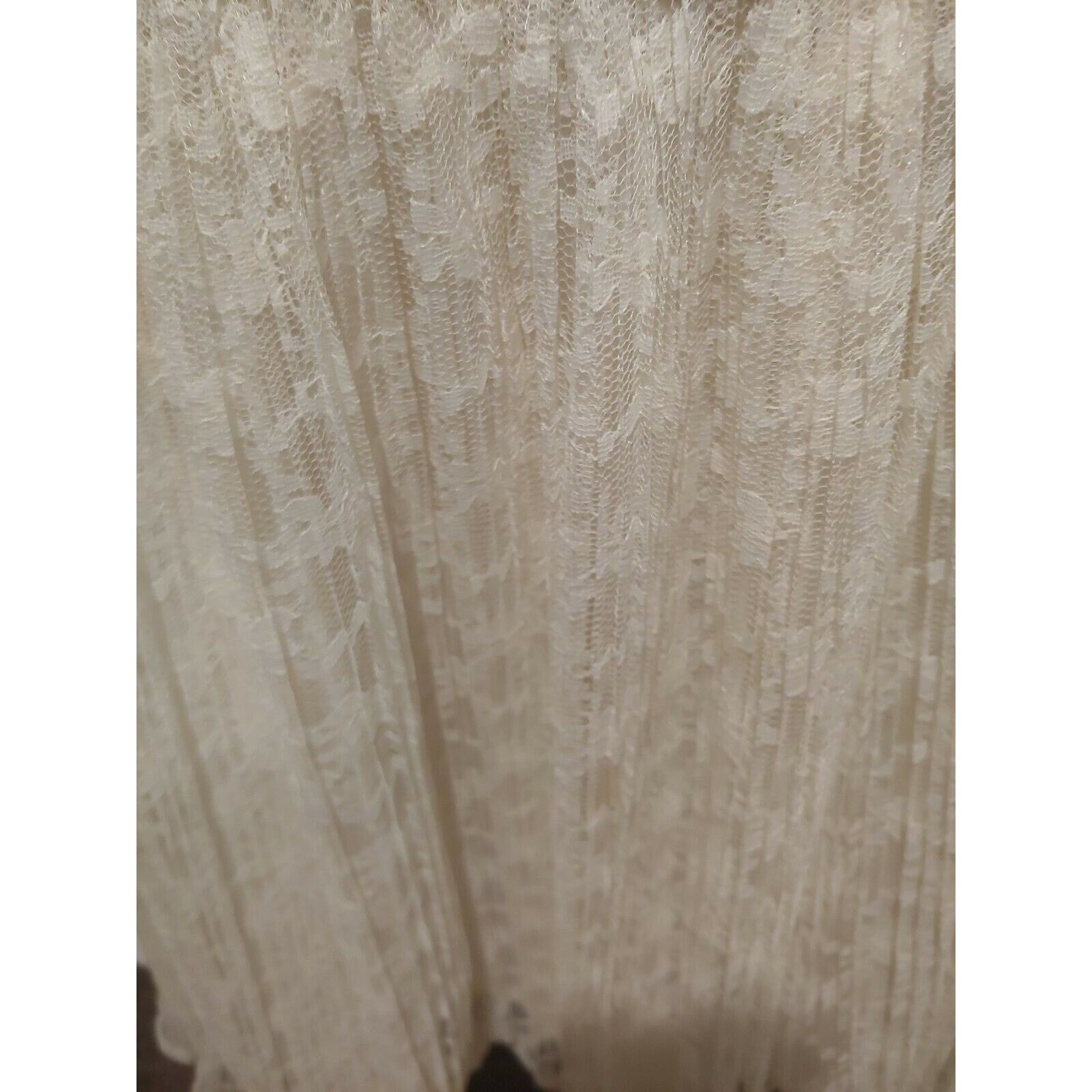 Other Altar'd State Boho Gray Striped Lace Dress Size Large Size L / US 10 / IT 46 - 3 Thumbnail