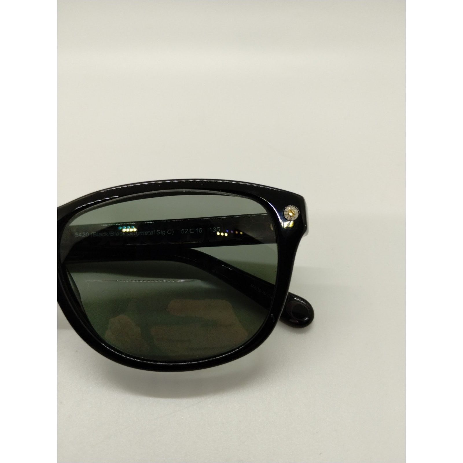 Coach Coach HC6095 5420 Black/Blk Gunmetal Signature C Eyeglasses Size ONE SIZE - 2 Thumbnail