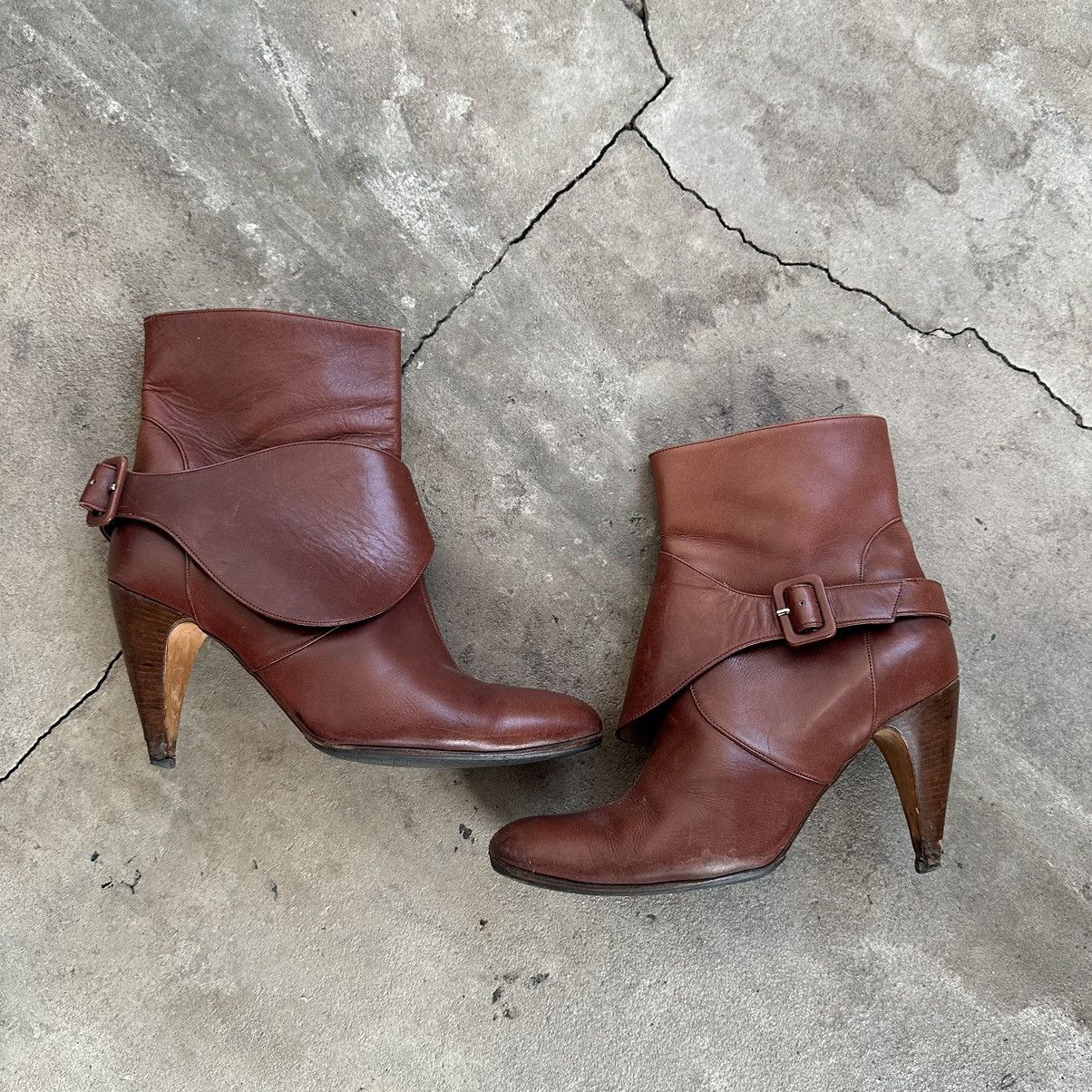Marni Marni vintage leather Heels boots Size US 10 / IT 40 - 2 Thumbnail