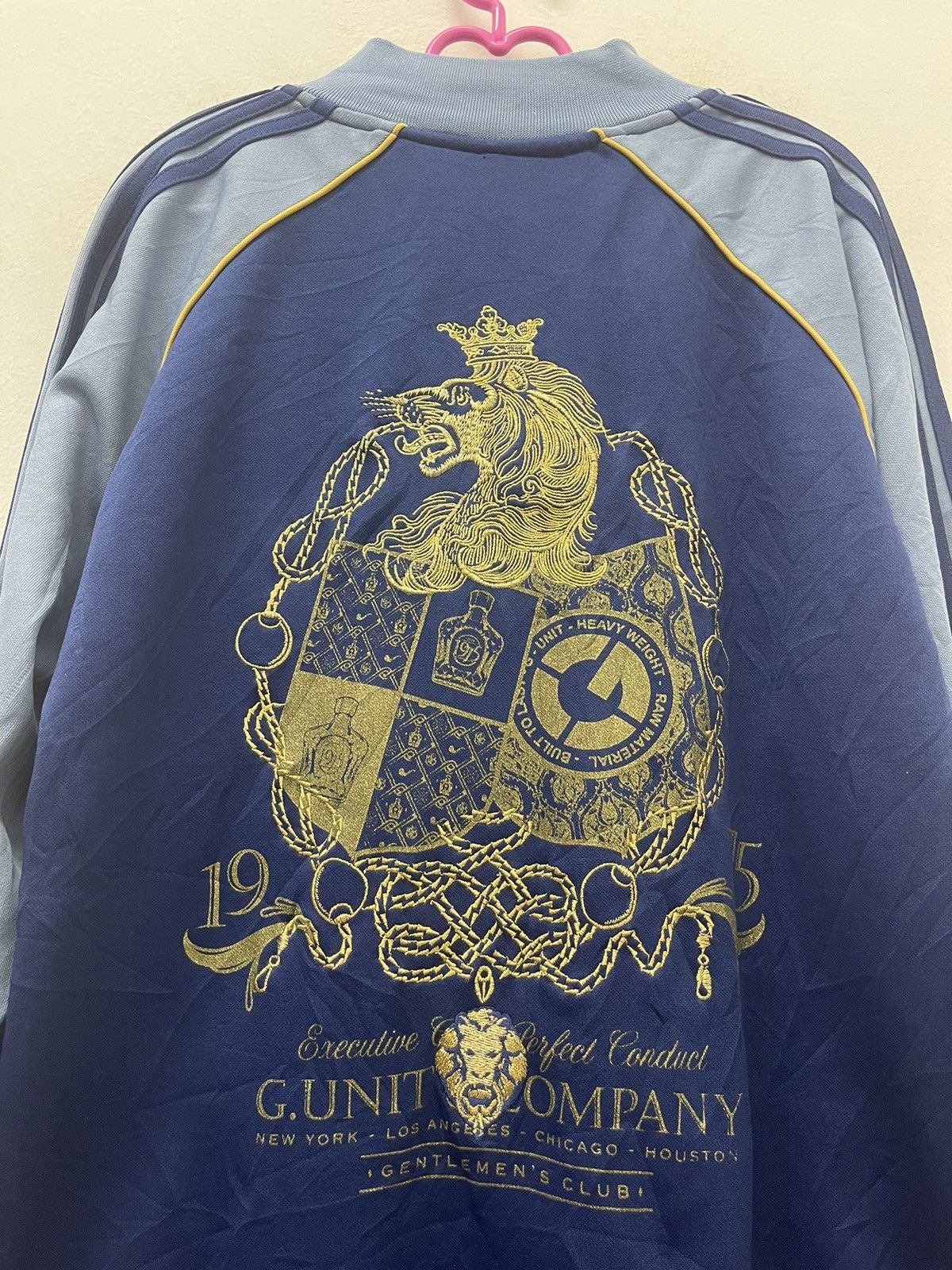 G-Unit Rare Vintage G UNIT 50 Cent Spell Out Big Logo Embroidered Size US M / EU 48-50 / 2 - 2 Thumbnail
