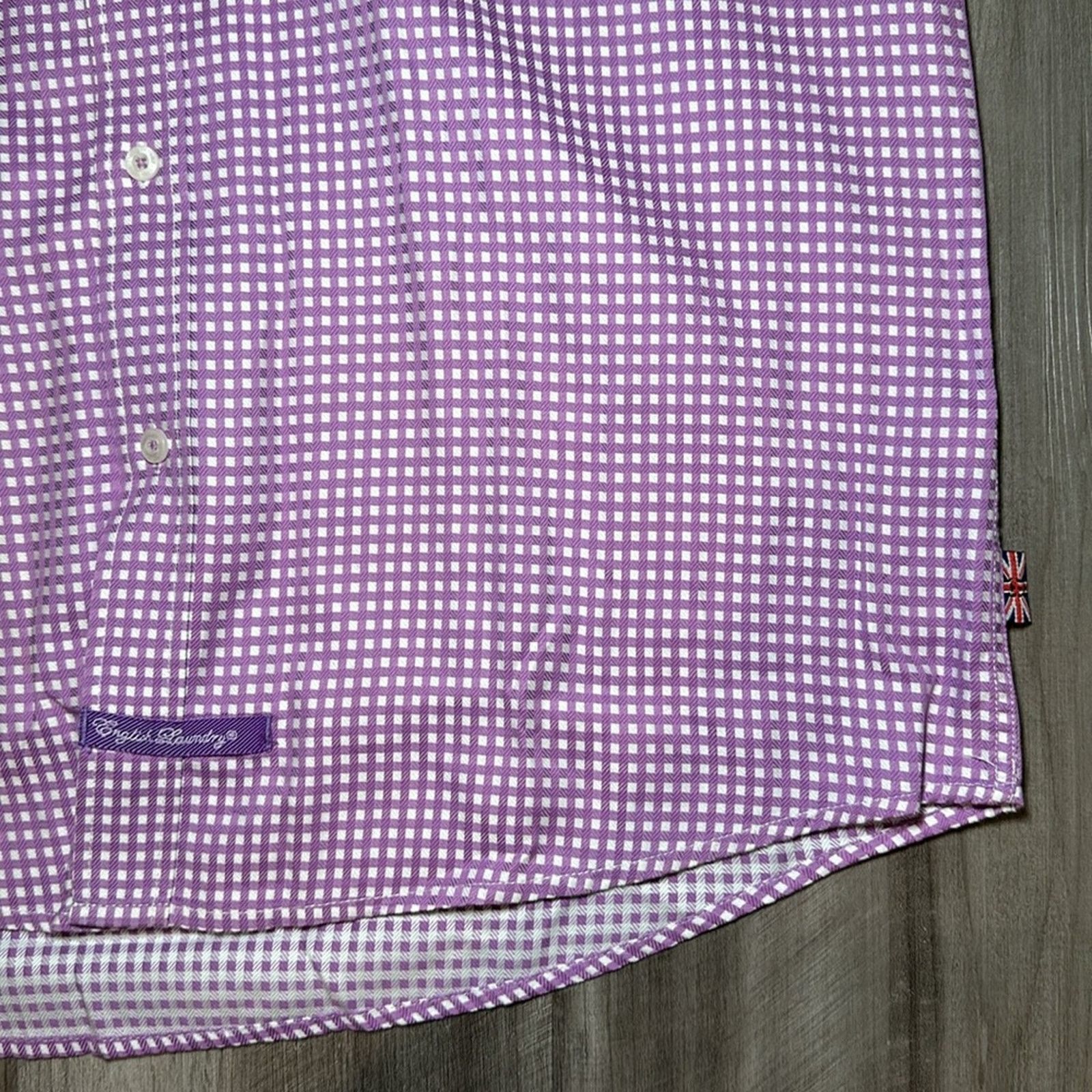 English Laundry English Laundry Long Sleeve Button Down - 16 33/35 (Large) Size US L / EU 52-54 / 3 - 5 Thumbnail