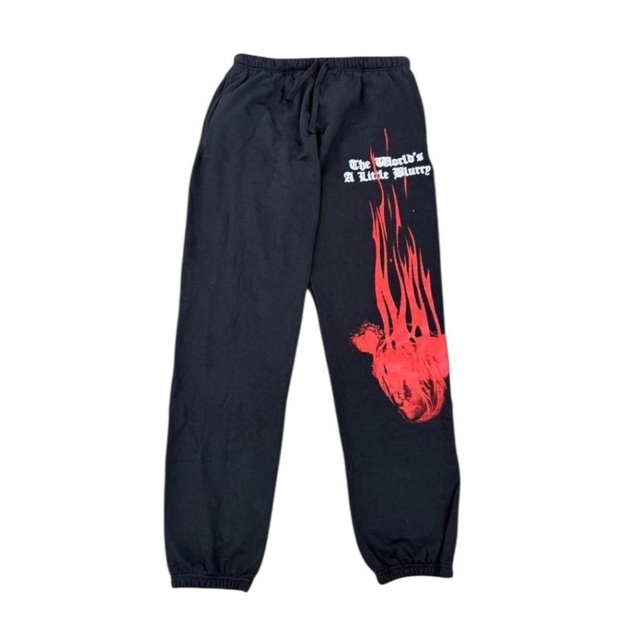 NEW Billie Eilish BLOHSH Princess Blurry Sweatpants XL