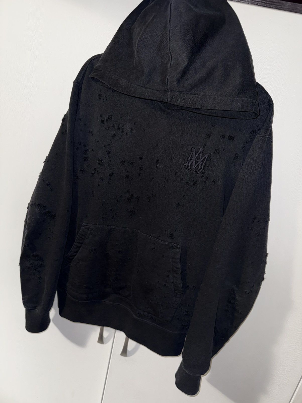 Amiri AMIRI MA LOGO SHOTGUN HOODIE Size US L / EU 52-54 / 3 - 3 Thumbnail