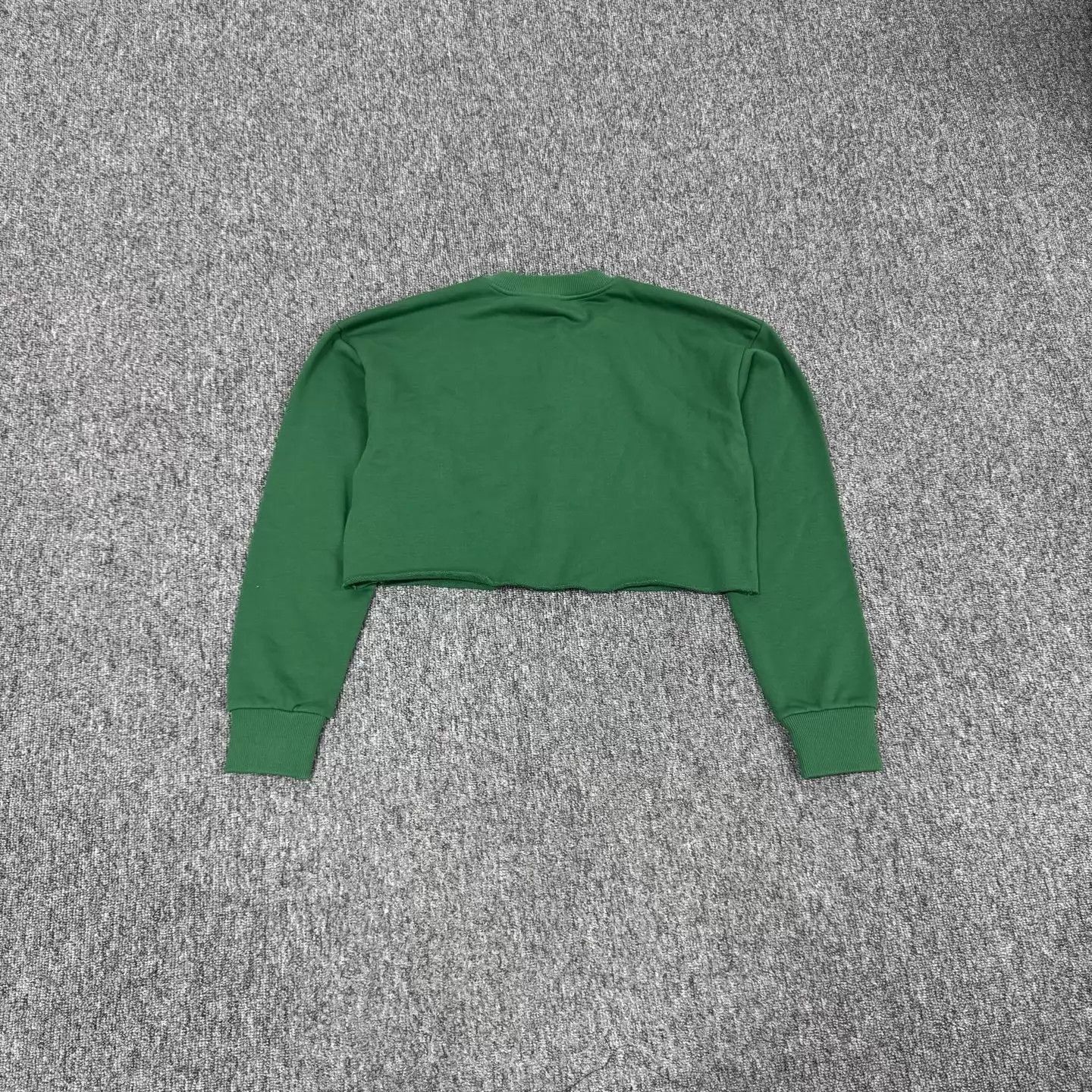 Gucci Celine Green Big Logo Short Hoodie S New With Tags Size S / US 4 / IT 40 - 2 Thumbnail