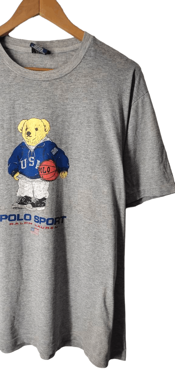Polo Ralph Lauren VINTAGE PRL POLO BEAR POLO SPORT RALPH LAUREN TEE Size US L / EU 52-54 / 3 - 5 Thumbnail