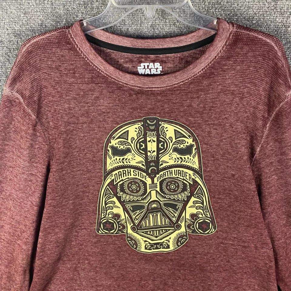 Star Wars Star Wars Waffle Knit Shirt Men's XL Thermal Darth Vader Size US XL / EU 56 / 4 - 2 Thumbnail