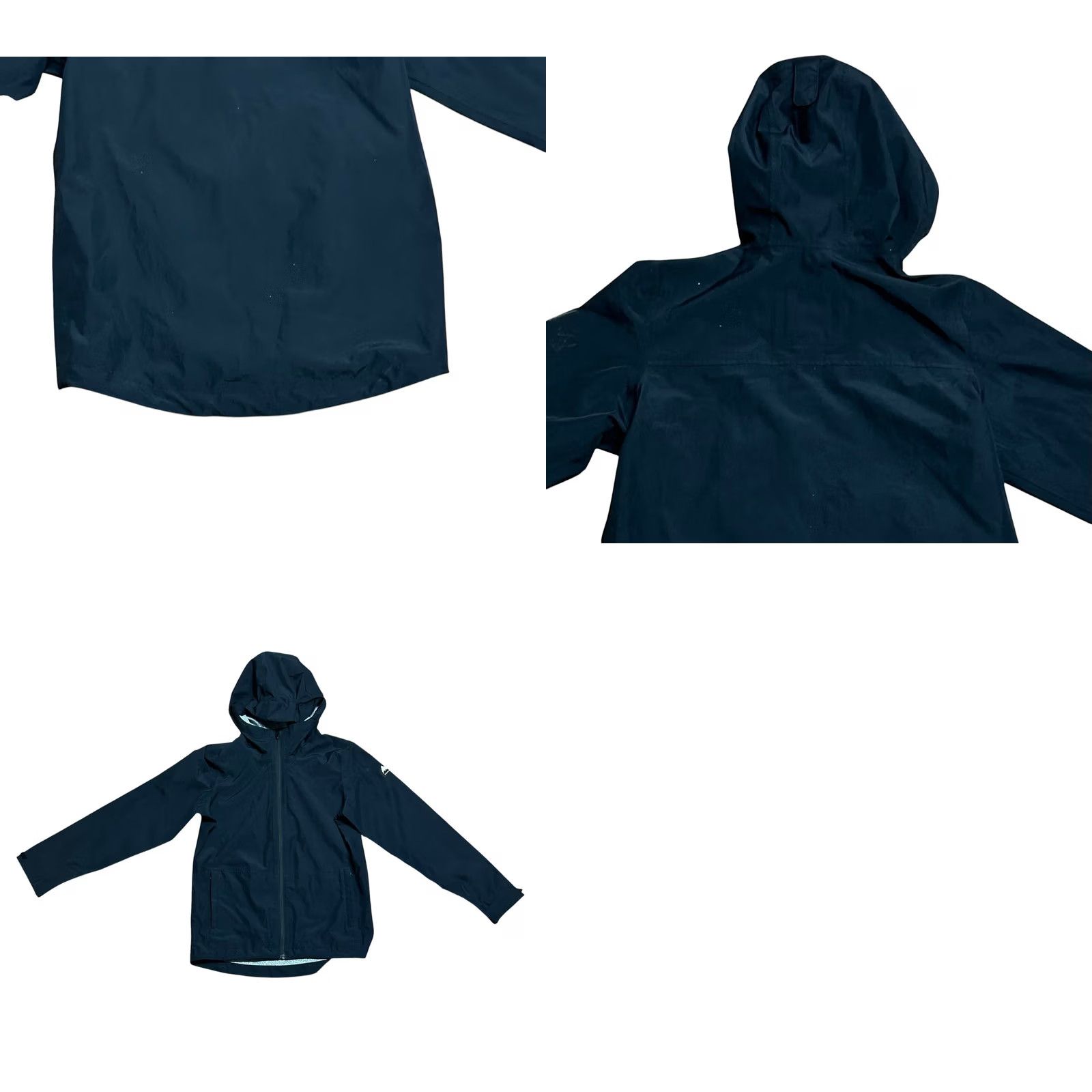 Burton Burton Women's Black FullZip Windbreaker Snow Jacket Sz Medium 100% Polyester Size M / US 6-8 / IT 42-44 - 10 Thumbnail