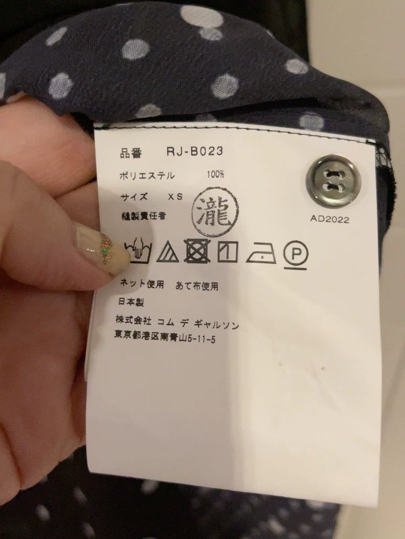 Comme des Garcons Comme Des Garcons Chiffon large collar shirt Size XS / US 0-2 / IT 36-38 - 4 Thumbnail