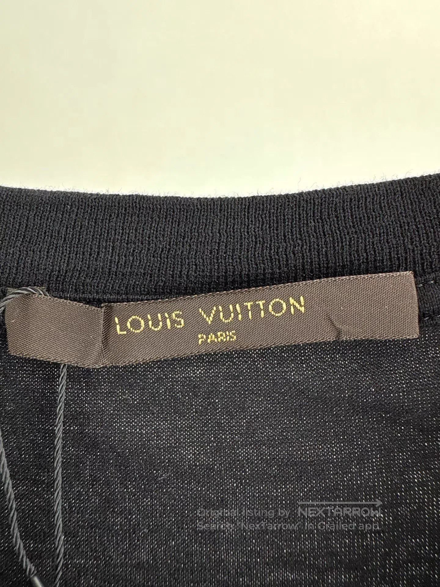 Louis Vuitton Black Short Sleeve Graphic Tee with Paris Tokyo Print. Size US XL / EU 56 / 4 - 4 Thumbnail