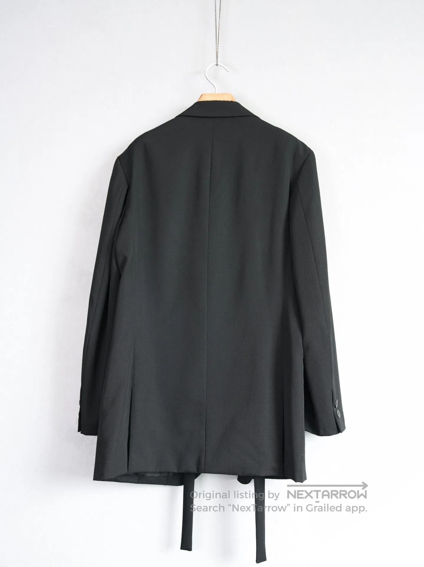 Yohji Yamamoto Yohji Yamamoto 19AW Mafia Belted Jacket. Size US L / EU 52-54 / 3 - 5 Thumbnail