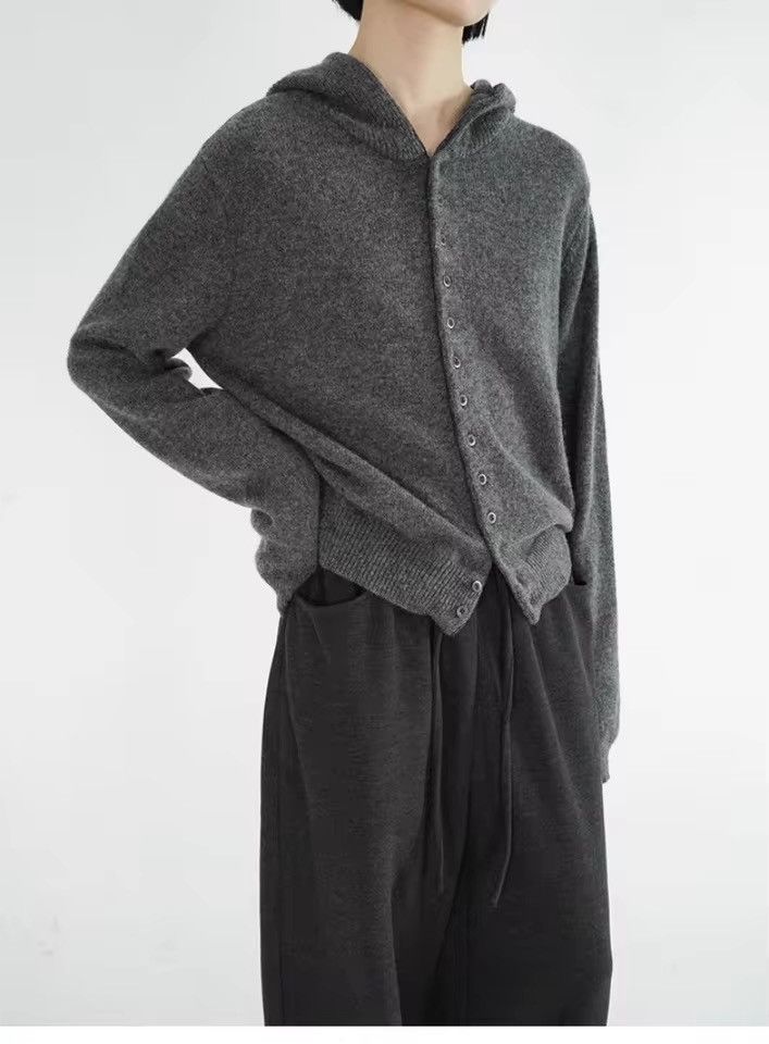 Other 100% Cashmere Winter Autumn Gray Casual Cardigan Sweater Size S / US 4 / IT 40 - 5 Thumbnail
